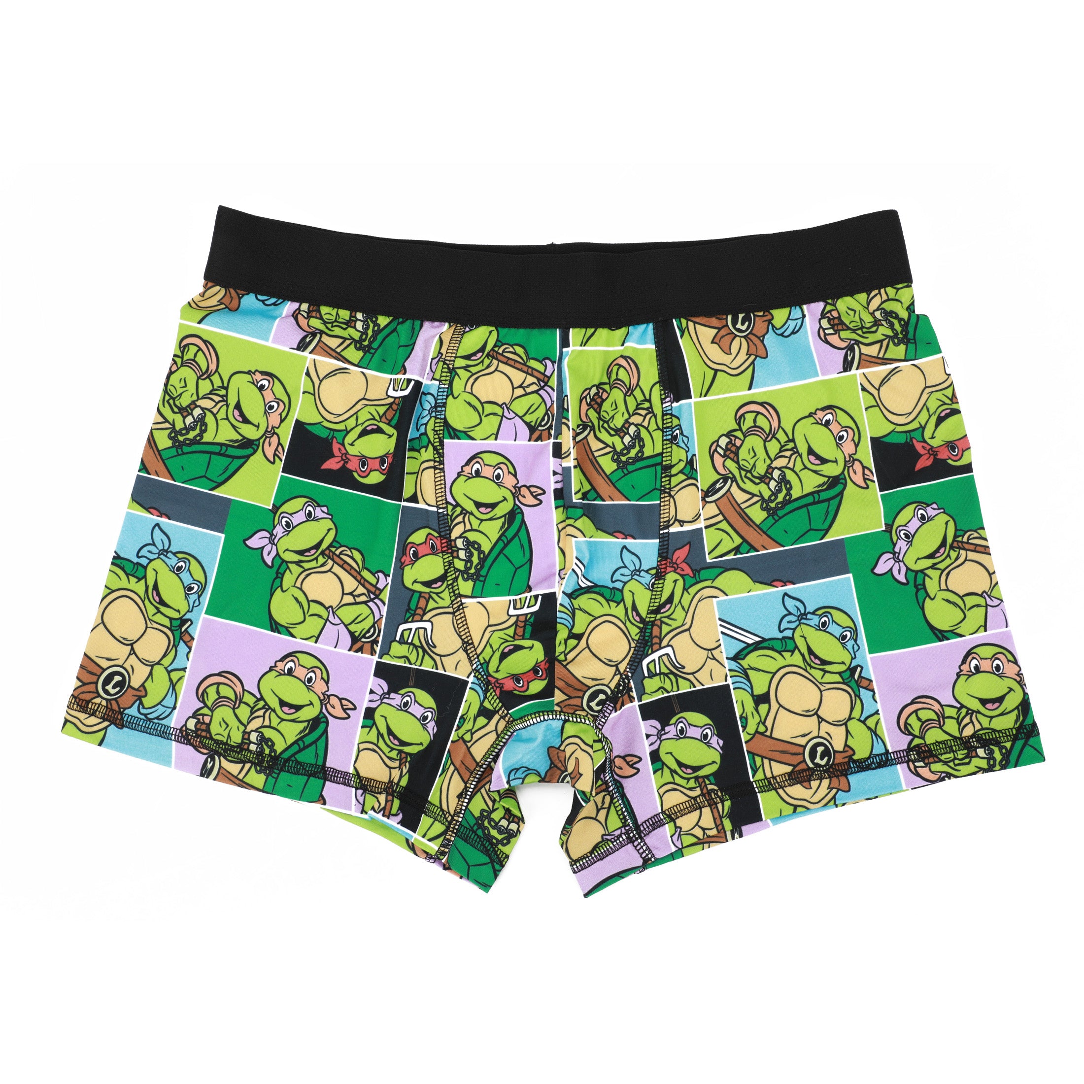 Teenage Mutant Ninja Turtles Character Print Men's 3-Pack Boxer Briefs Set