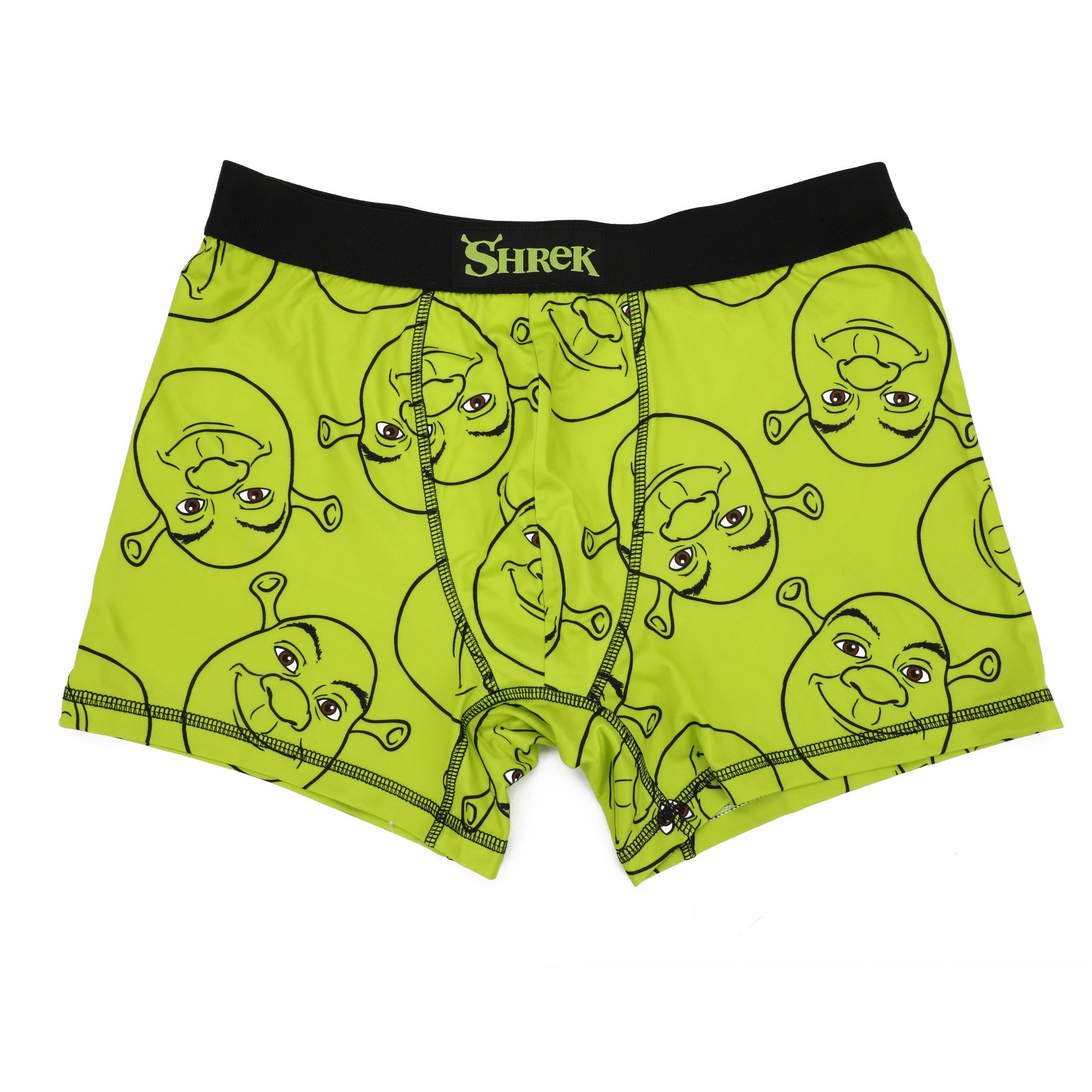 Shrek Donkey & Shrek Character Print Men's 3-pack Boxer Briefs