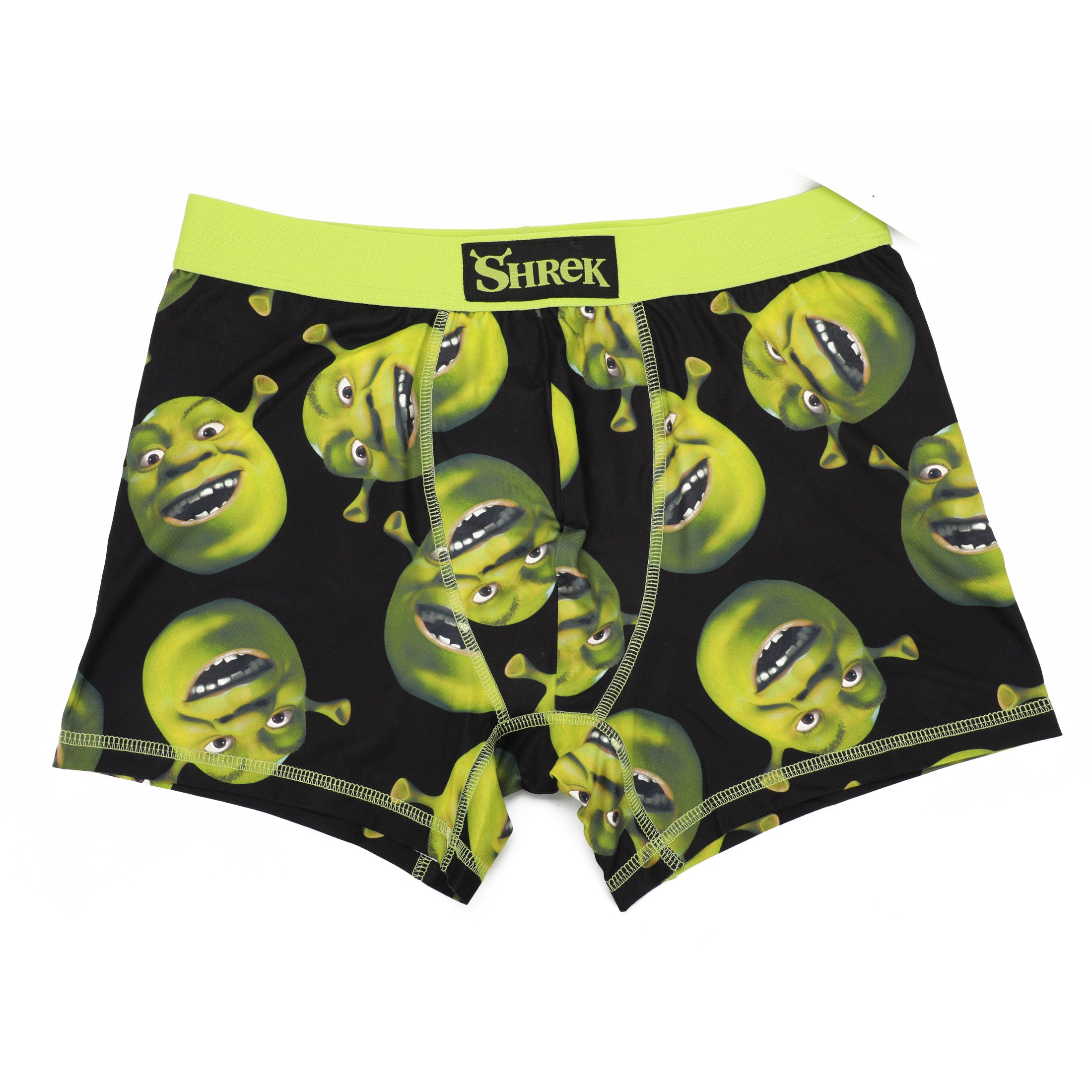 Shrek Donkey & Shrek Character Print Men's 3-pack Boxer Briefs