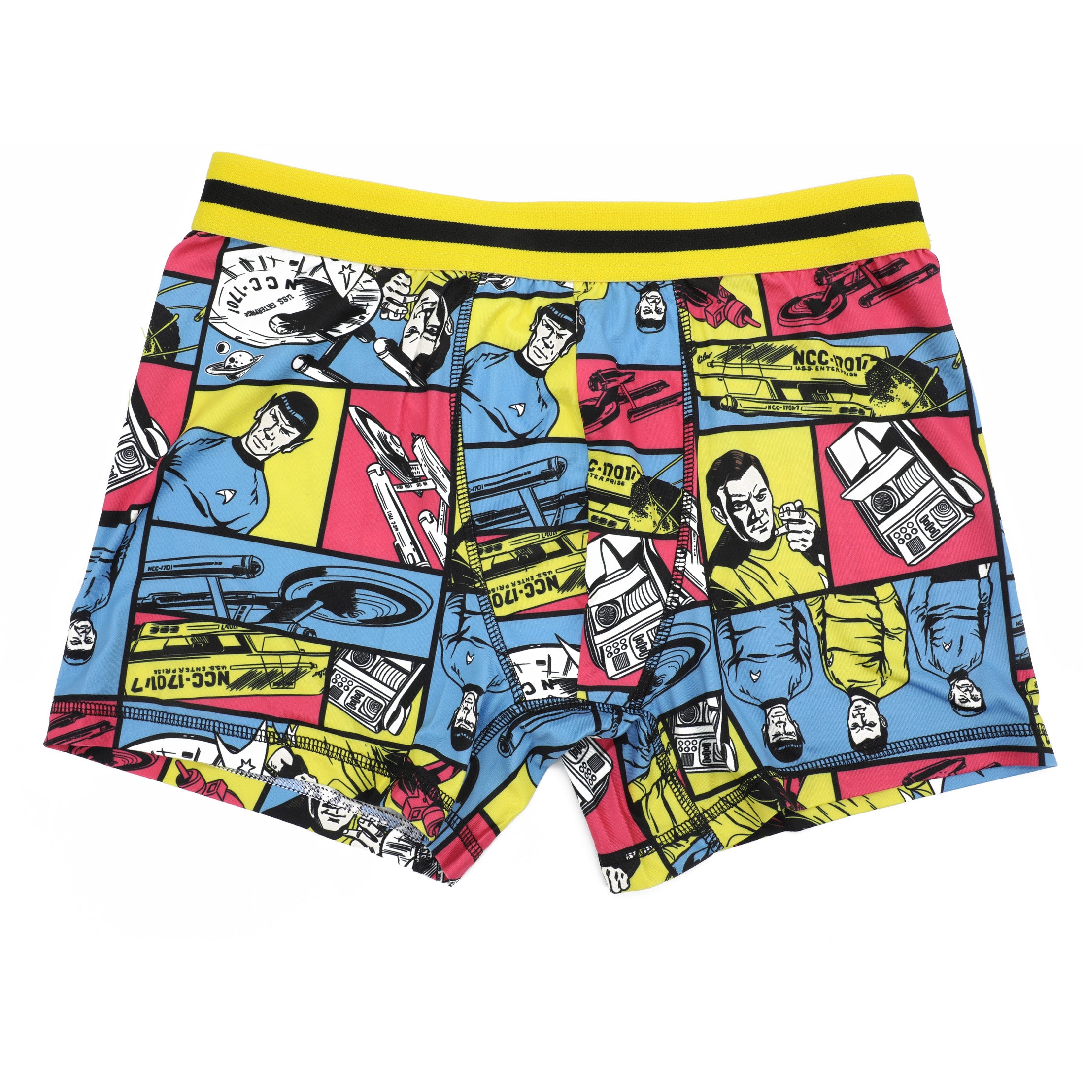 Star Trek U.S.S. Enterprise Men's 3-Pack Boxer Briefs Set