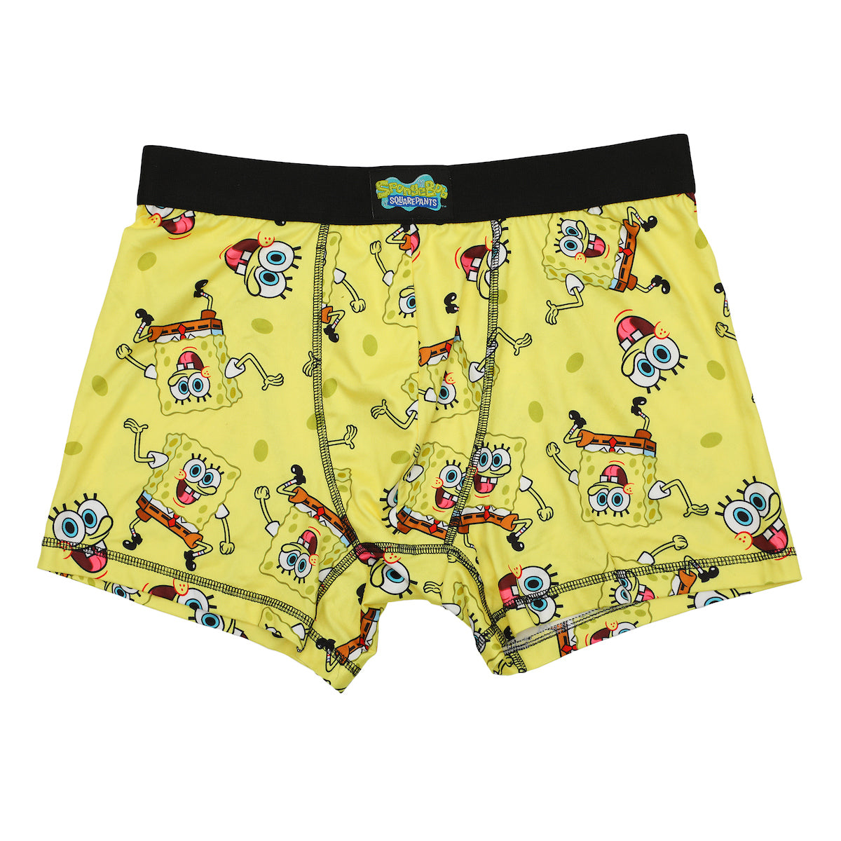 Men's Adult SpongeBob SquarePants Boxer Brief Underwear 3-Pack