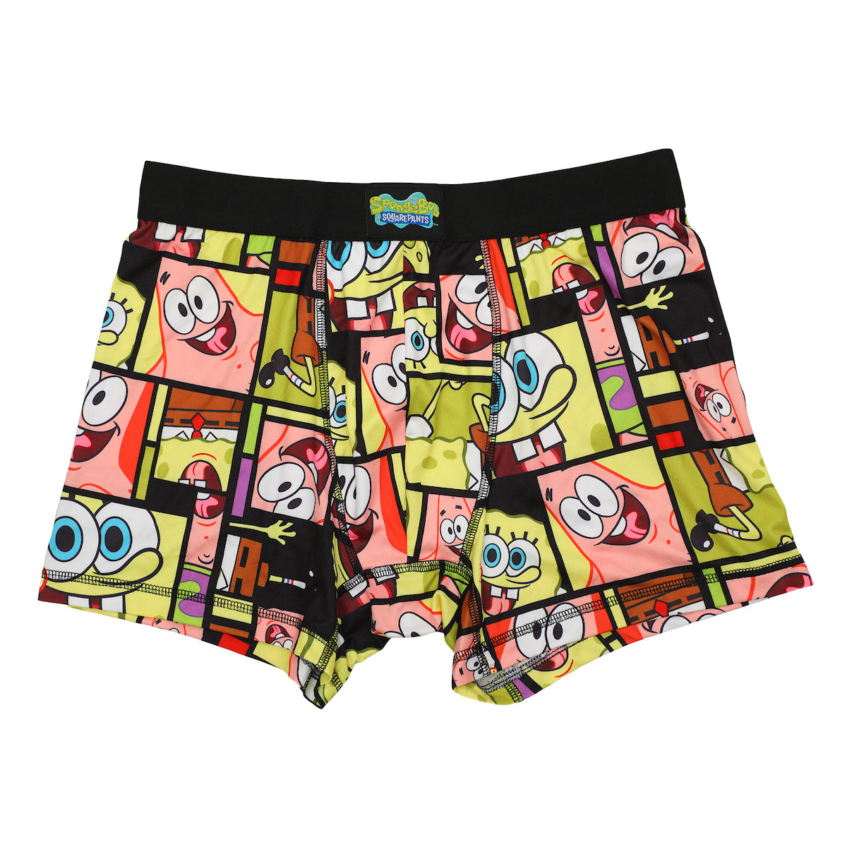 Men's Adult SpongeBob SquarePants Boxer Brief Underwear 3-Pack