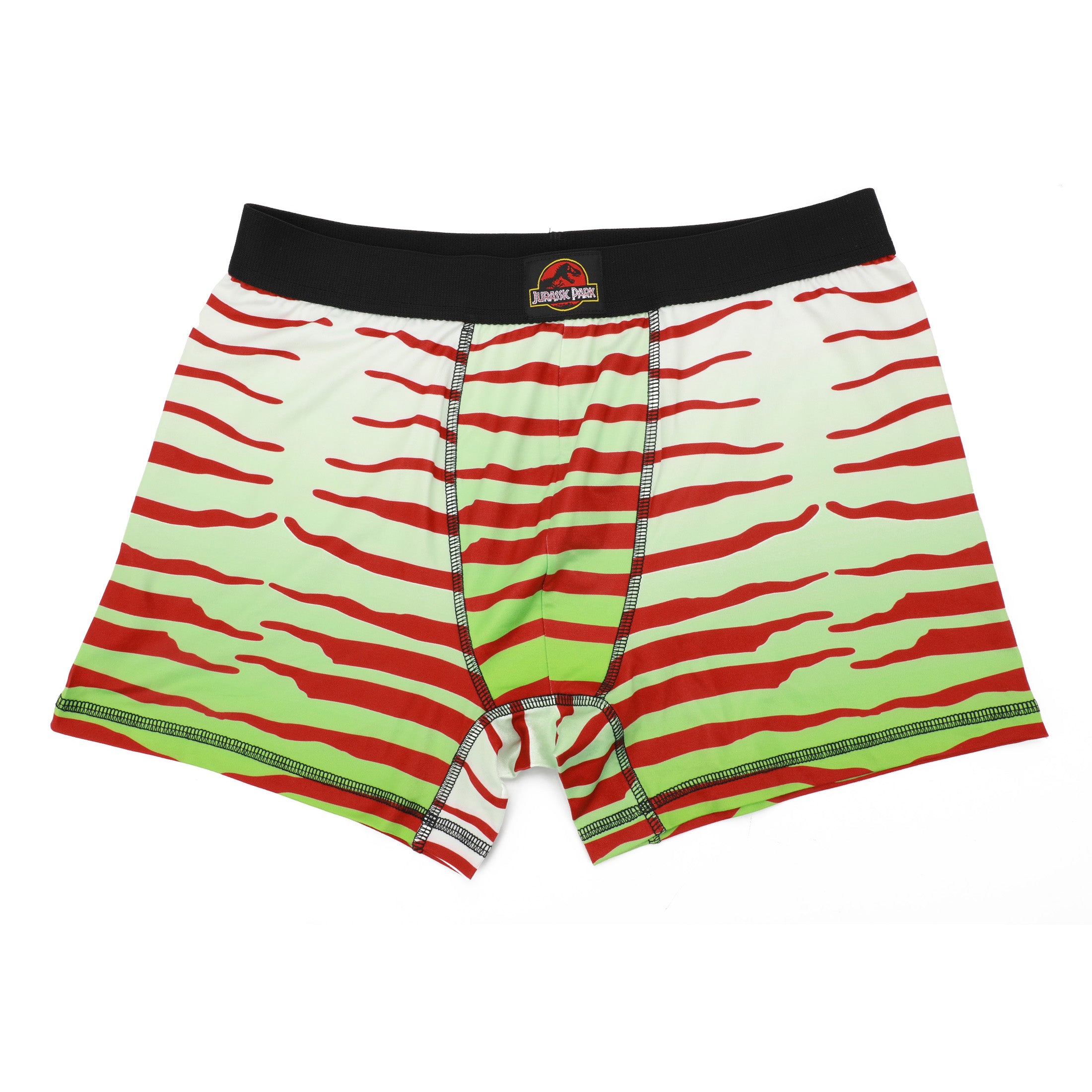 Jurassic Park Icons & Raptor Stripes Men's 3-Pack Boxer Briefs Set