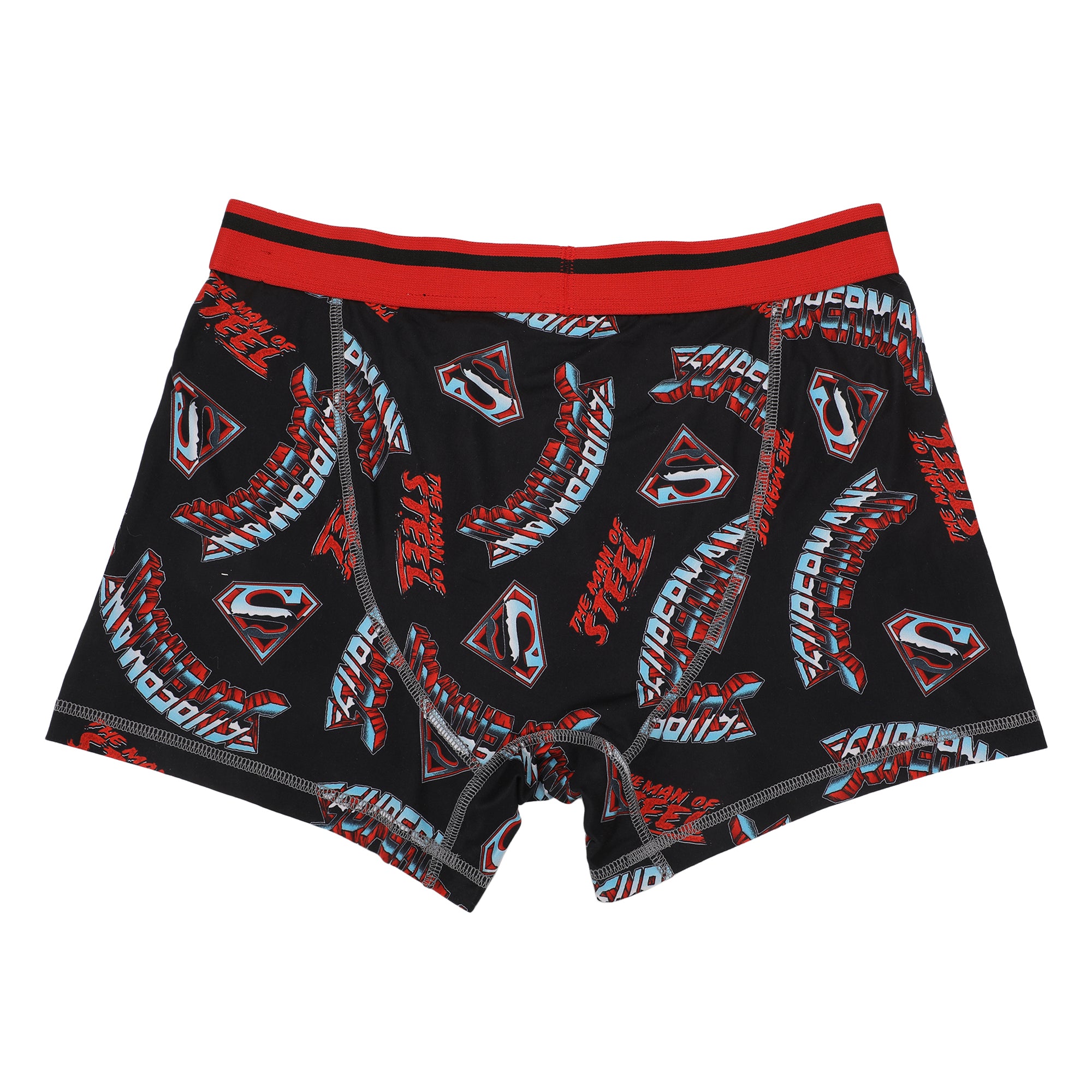 Superman Logo & Character Art Men's 3-Pack Boxer Briefs