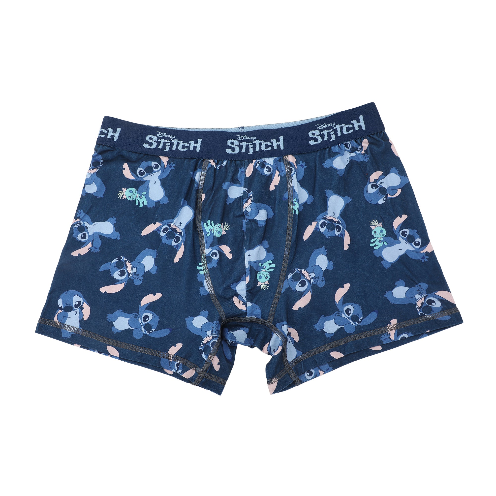Disney Stitch Character Prints Men's 3-Pack Boxer Briefs