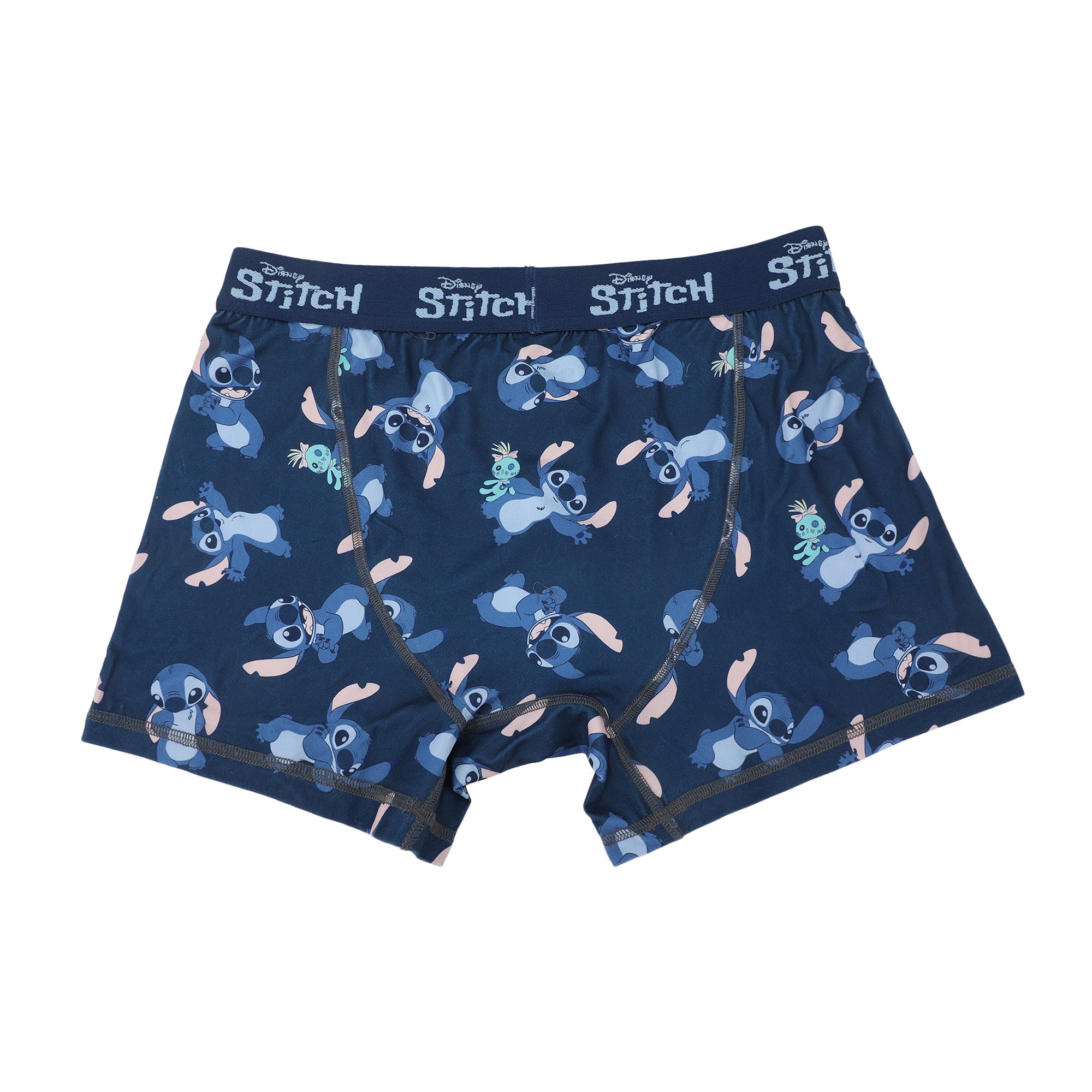 Disney Stitch Character Prints Men's 3-Pack Boxer Briefs
