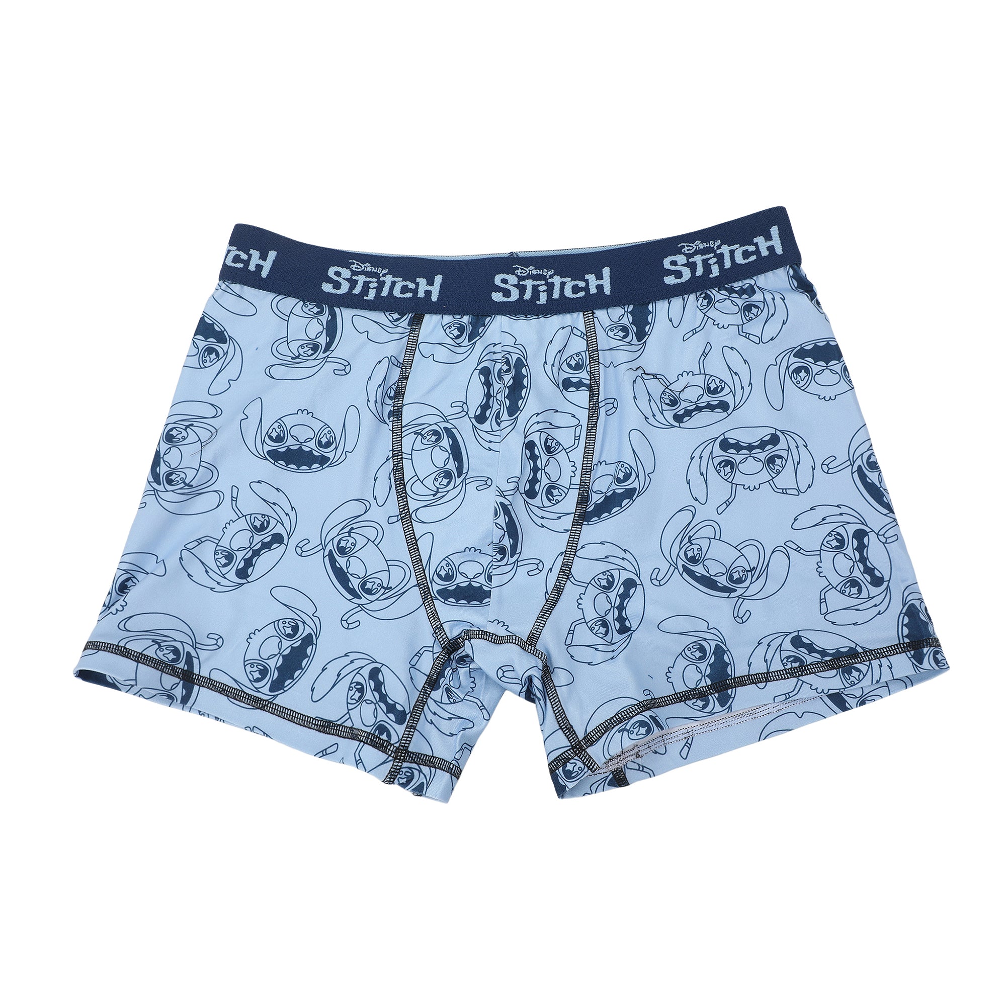 Disney Stitch Character Prints Men's 3-Pack Boxer Briefs