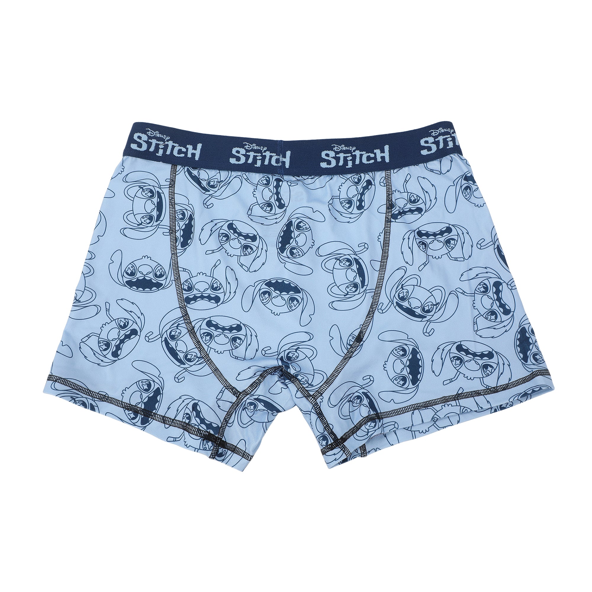 Disney Stitch Character Prints Men's 3-Pack Boxer Briefs