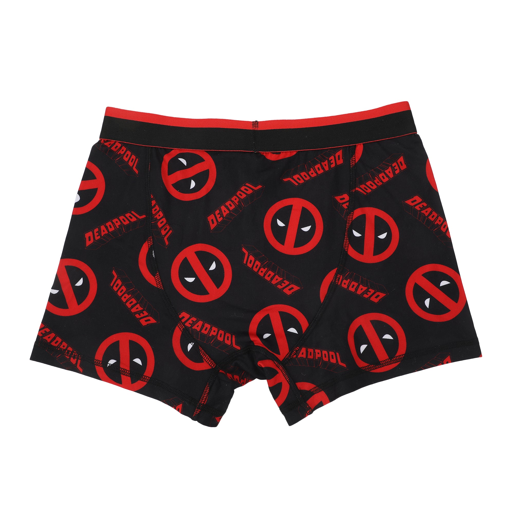 Deadpool Character & Logo Men's 3-Pack Boxer Briefs