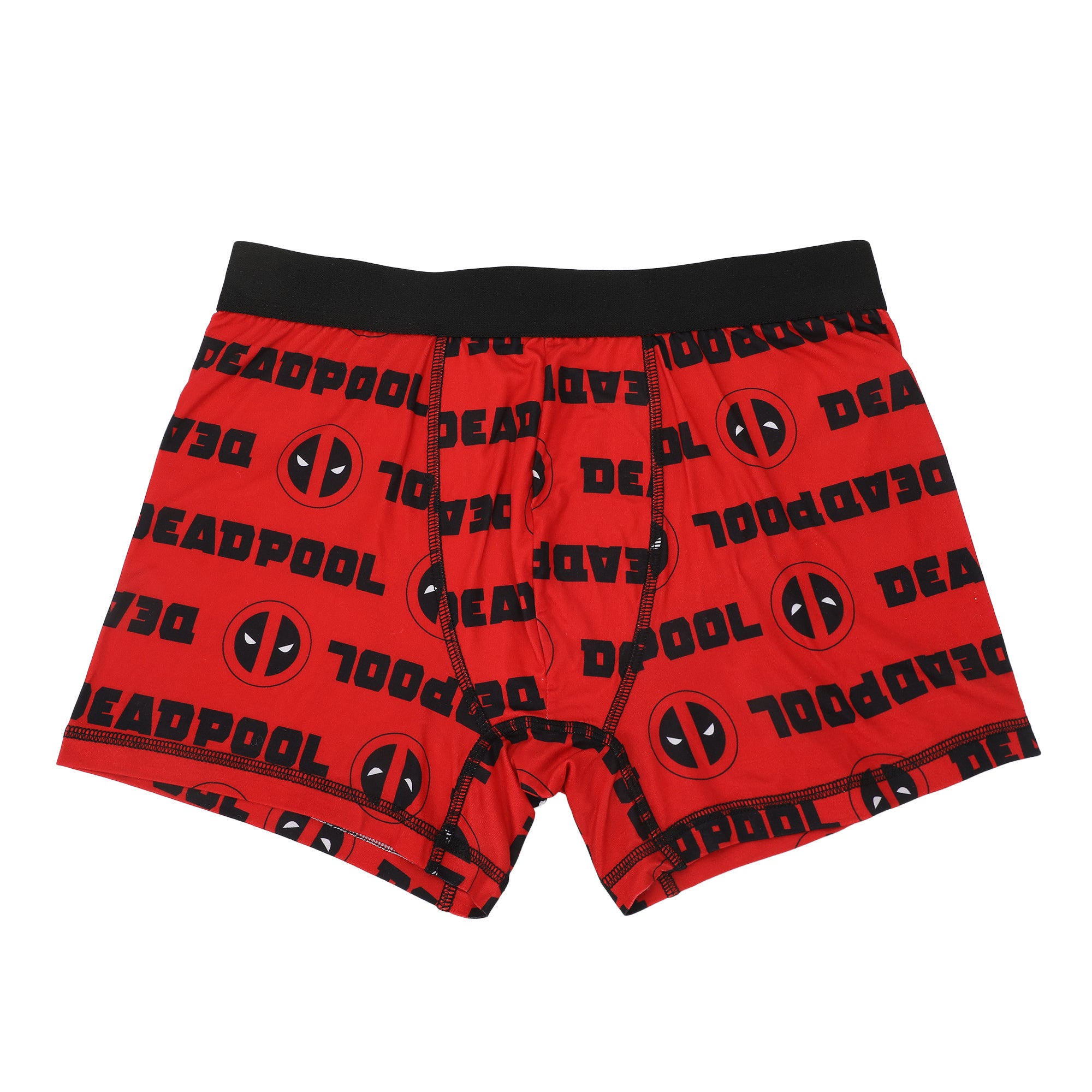 Deadpool Character & Logo Men's 3-Pack Boxer Briefs