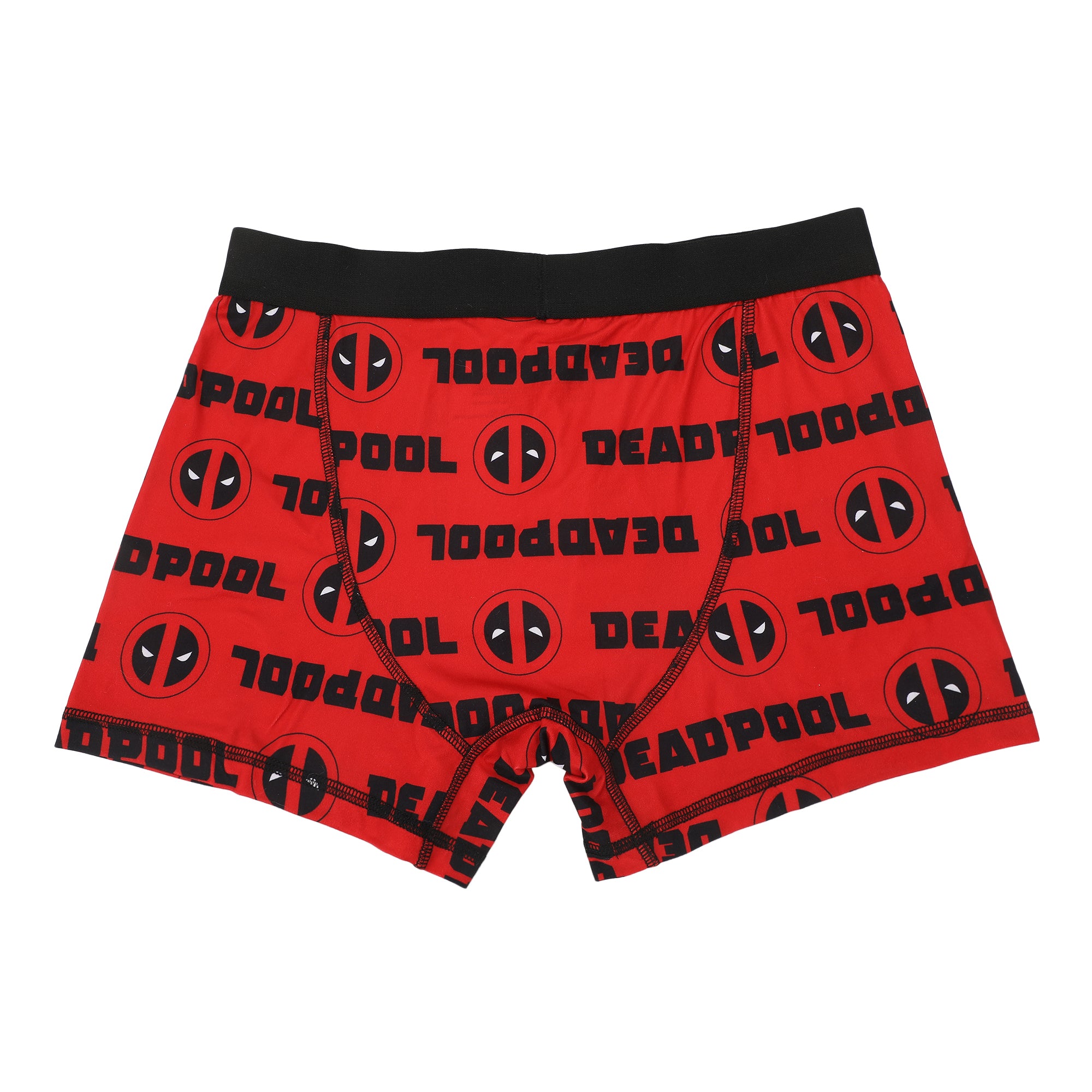 Deadpool Character & Logo Men's 3-Pack Boxer Briefs