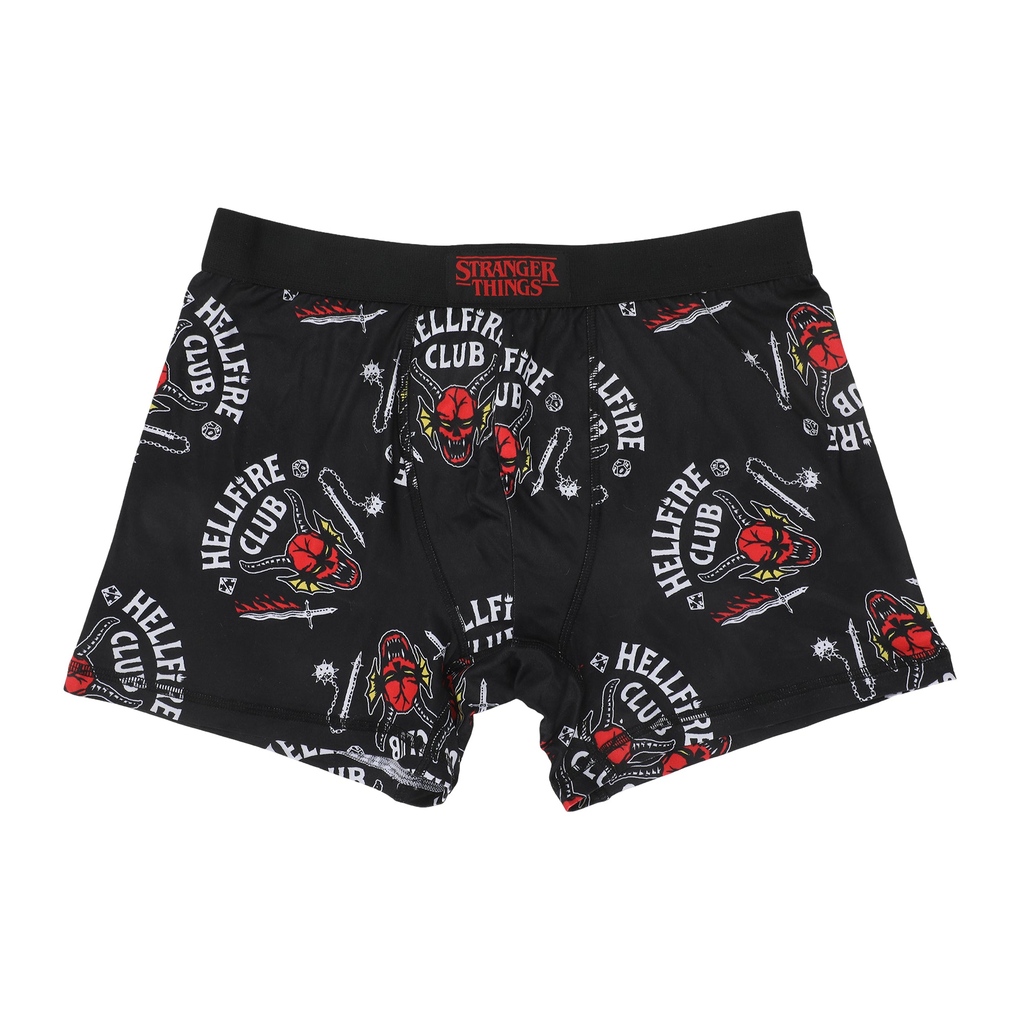 Stranger Things Hellfire Club Men's 3-Pack Boxer Briefs