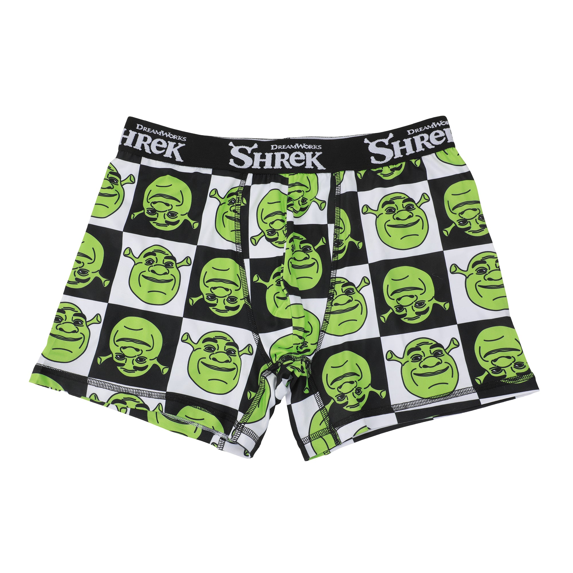 Shrek Donkey & Shrek Character Faces Men's 3-Pack Boxer Briefs