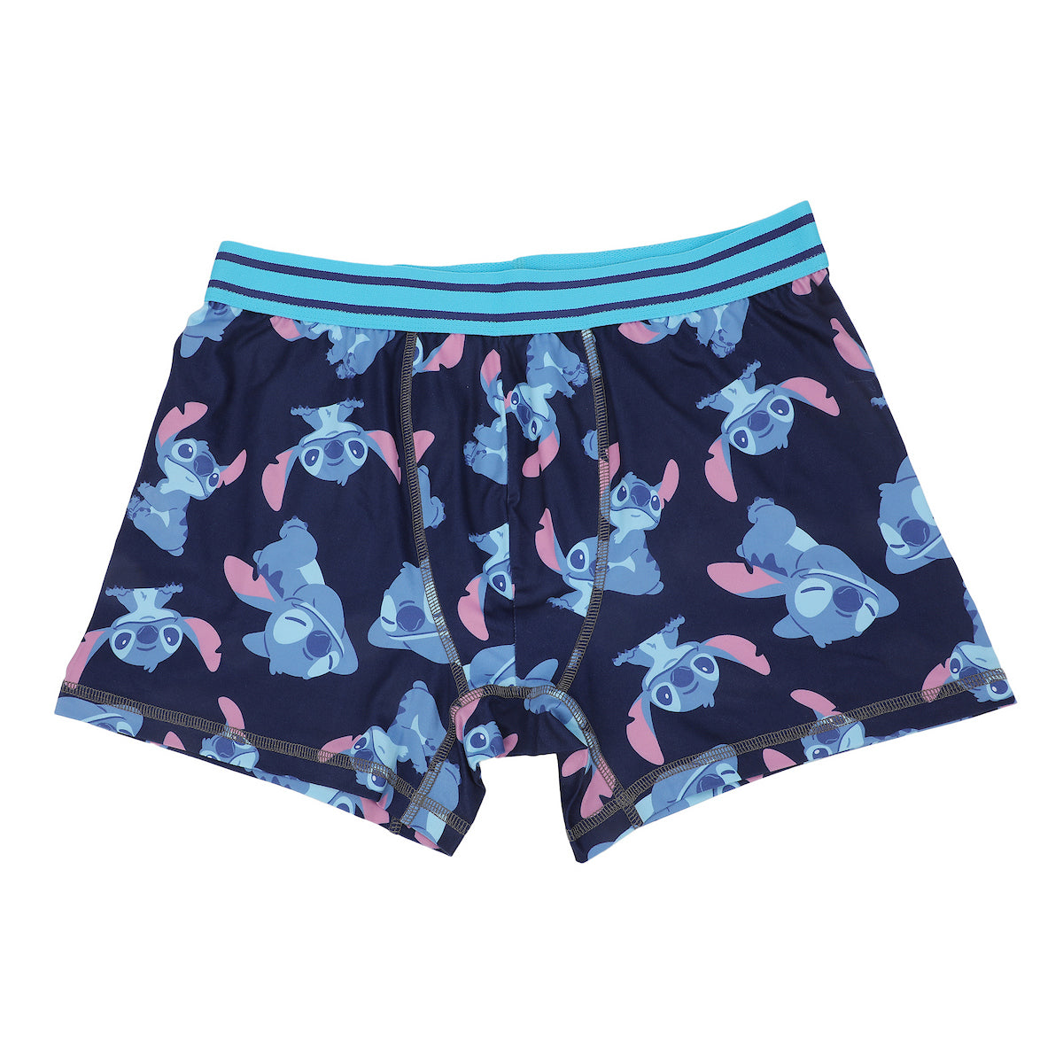 Lilo & Stitch All-Over Stitch Character Prints Men's 3-Pack Boxer Briefs
