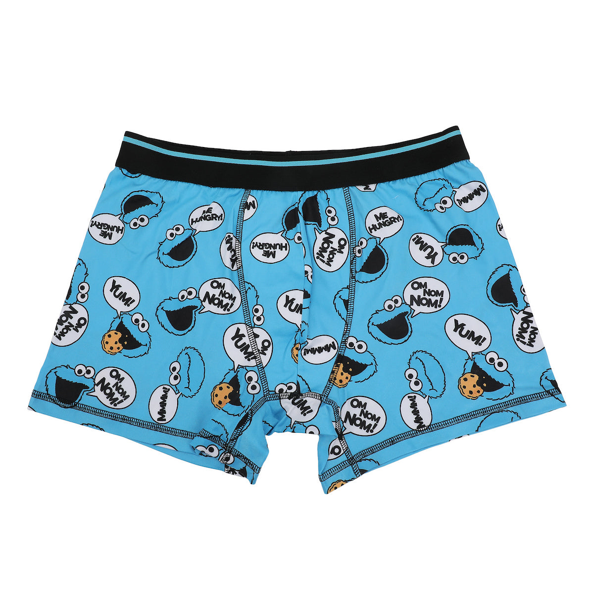 Sesame Street Cookie Monster Men's 3-Pack Boxer Briefs