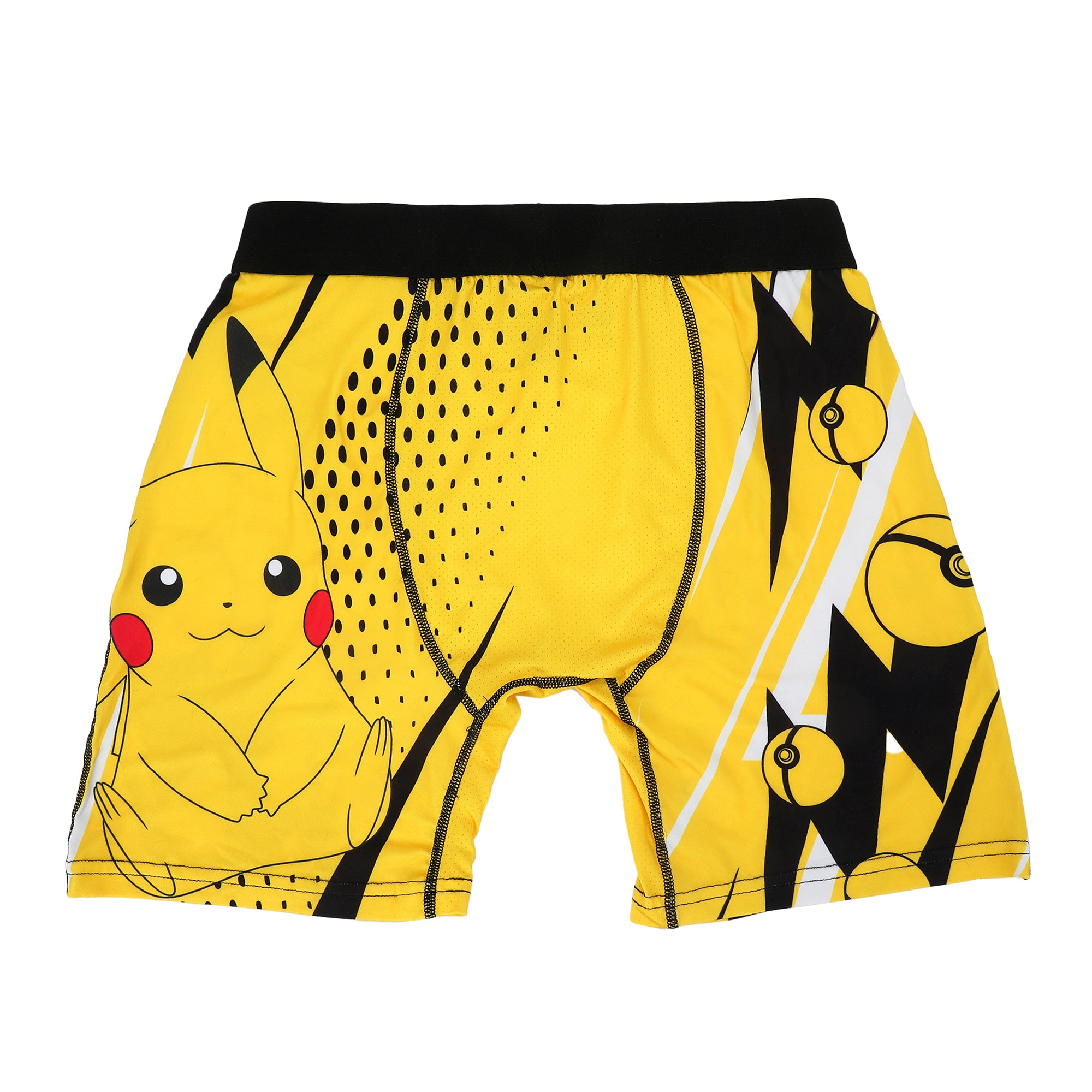Pokemon Pikachu Men’s Yellow Boxer Briefs