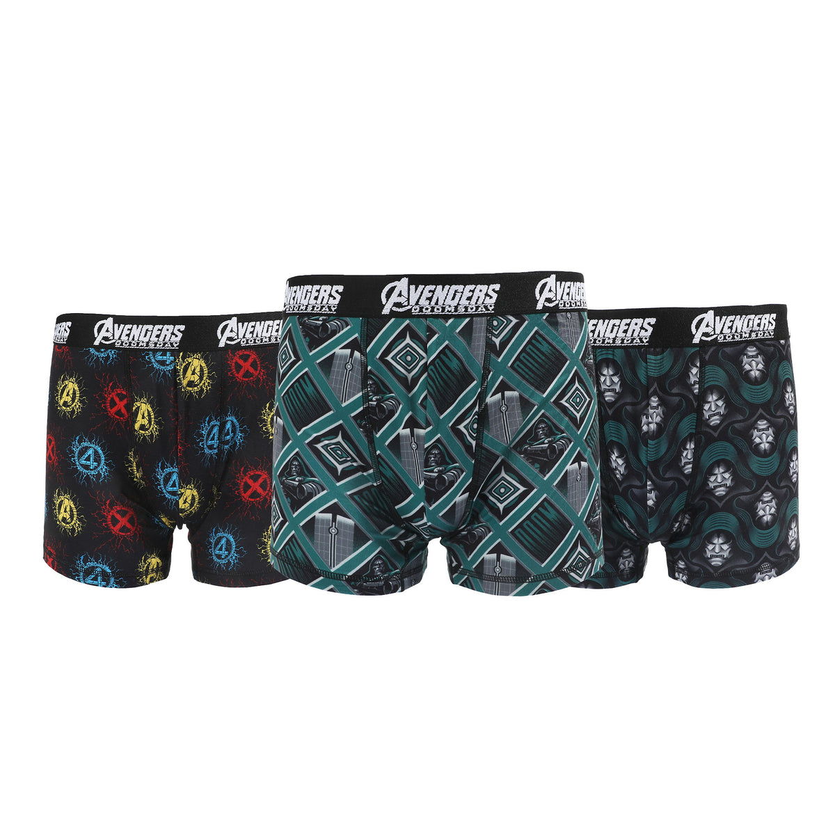 Avengers Doomsday 3-Pack Boxer Briefs for Men