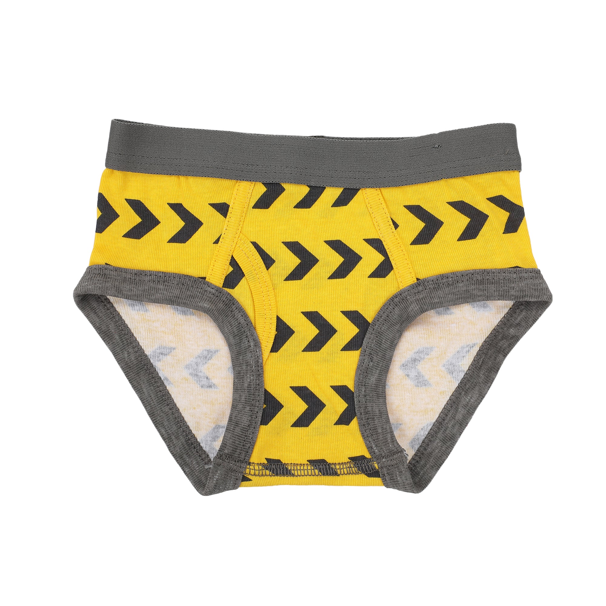 Construction Trucks Toddler Boys Cotton Briefs With Pouch (5 Pack)