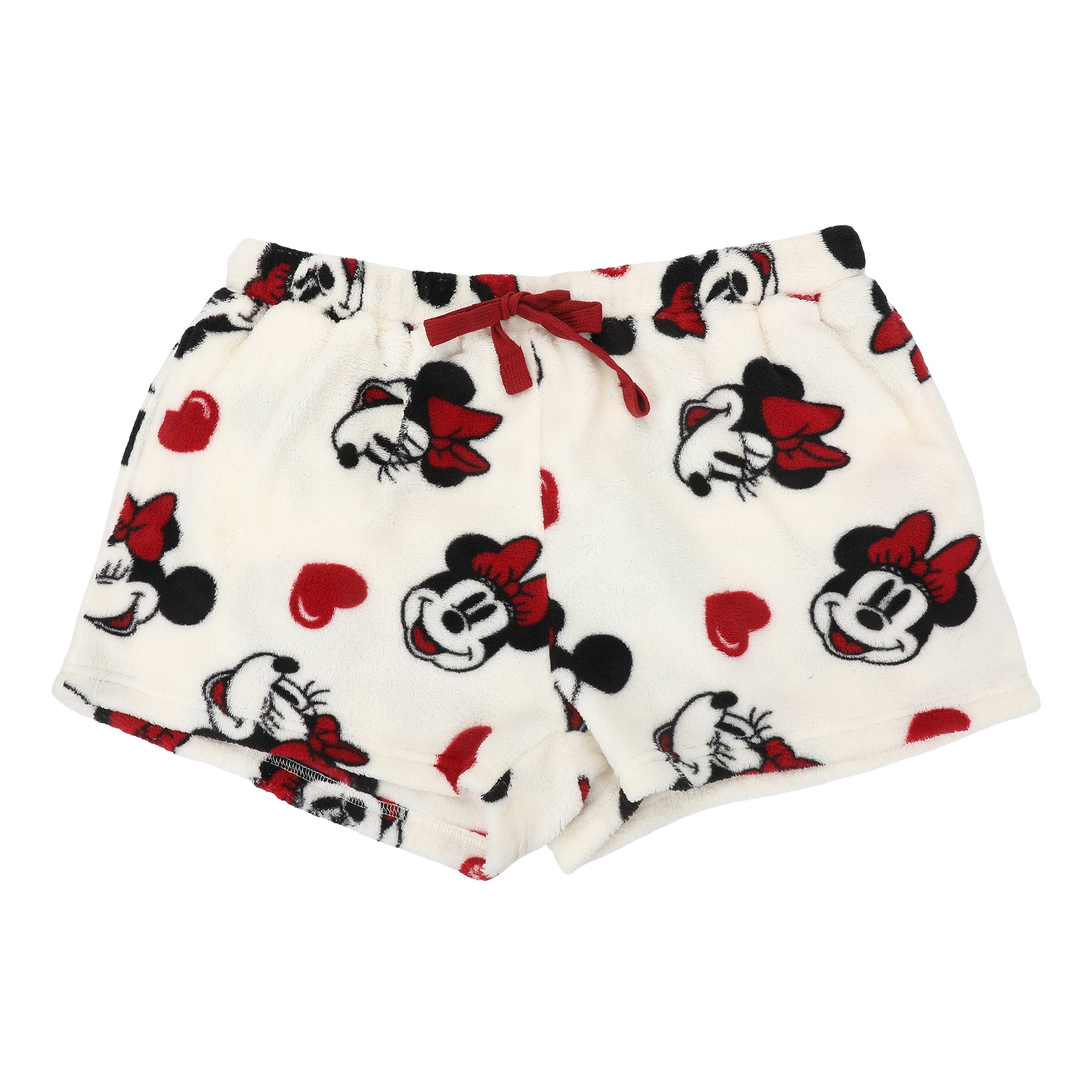 Minnie Mouse Classic All-Over Print Women's Plush Shorts