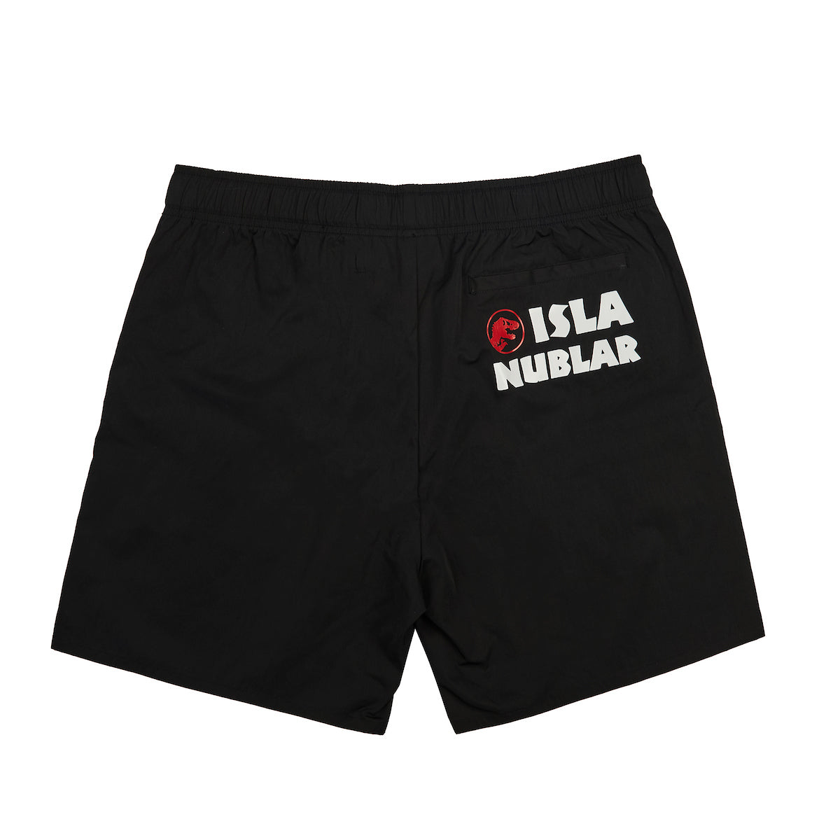 Jurassic Park Isla Nublar Men's Black Lounge Shorts