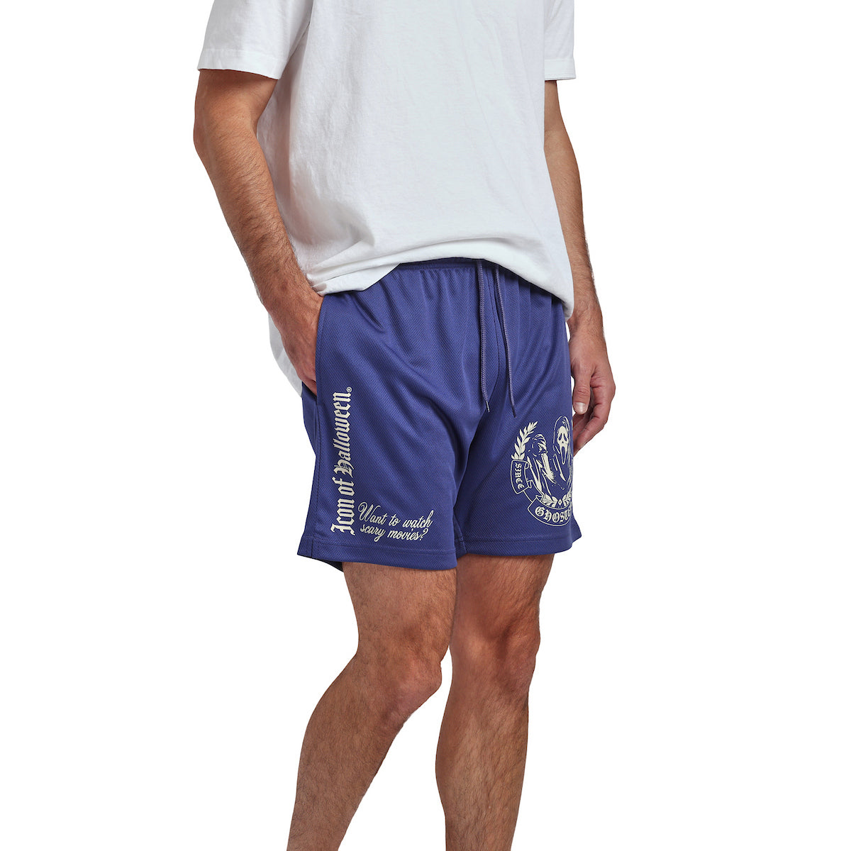 Ghostface Icon Of Halloween Men’s Lounge Shorts