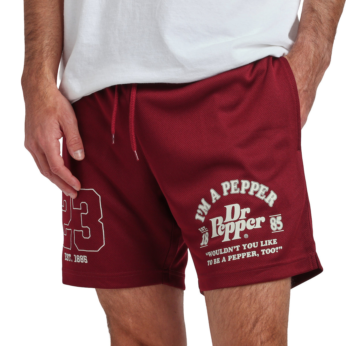 Dr Pepper Wouldn’t You Like To Be A Pepper, Too? Men’s Lounge Shorts