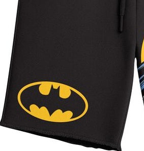 Batman Logo & Pose Men’s Black Sleep Pajama Shorts