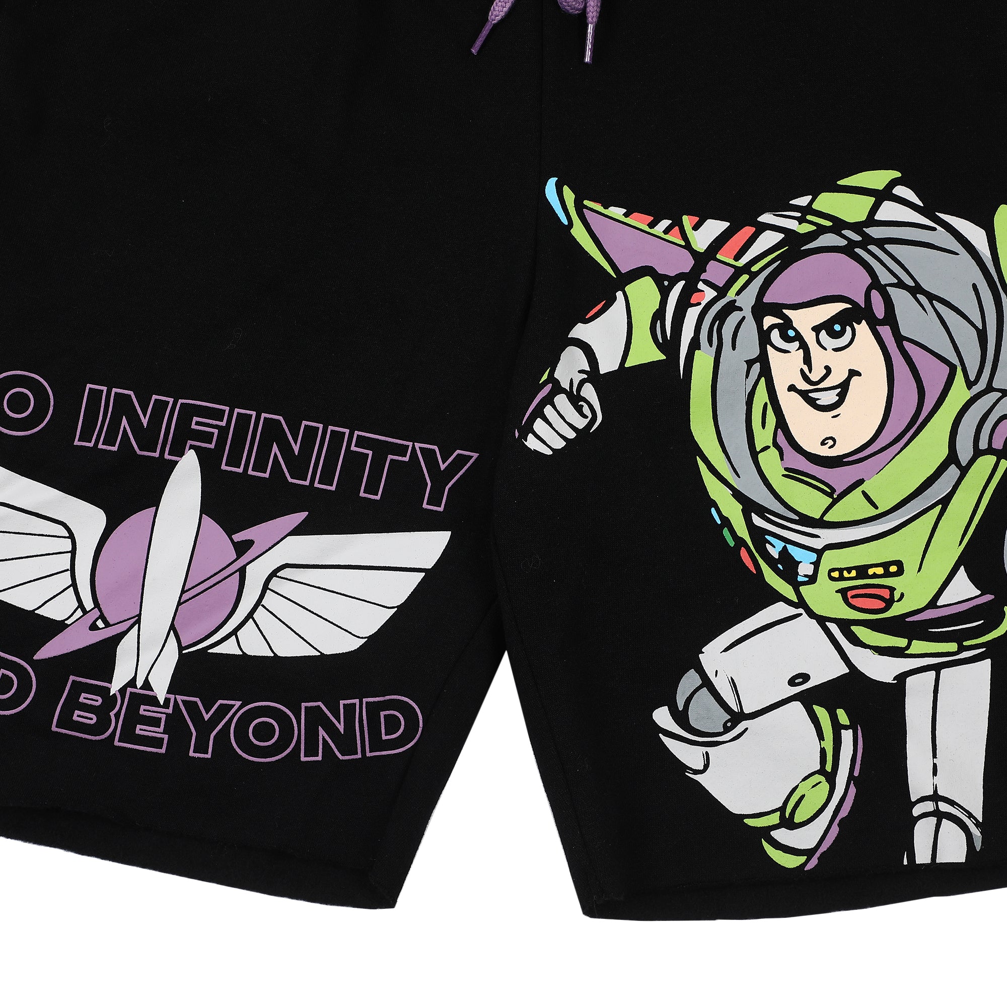 Toy Story Buzz Lightyear To Infinity And Beyond Men’s Black Jams