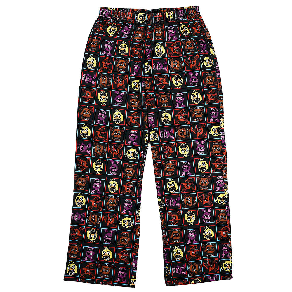 Five Nights at Freddy's Horror Video Game Youth Boys Pajama Sleep Wear Set