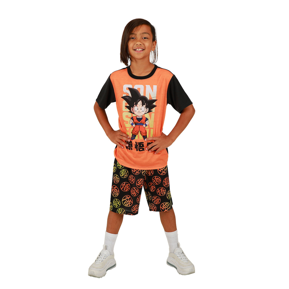 Dragonball Z Son Goku Youth 2-Piece Short-Sleeve Pajama Set