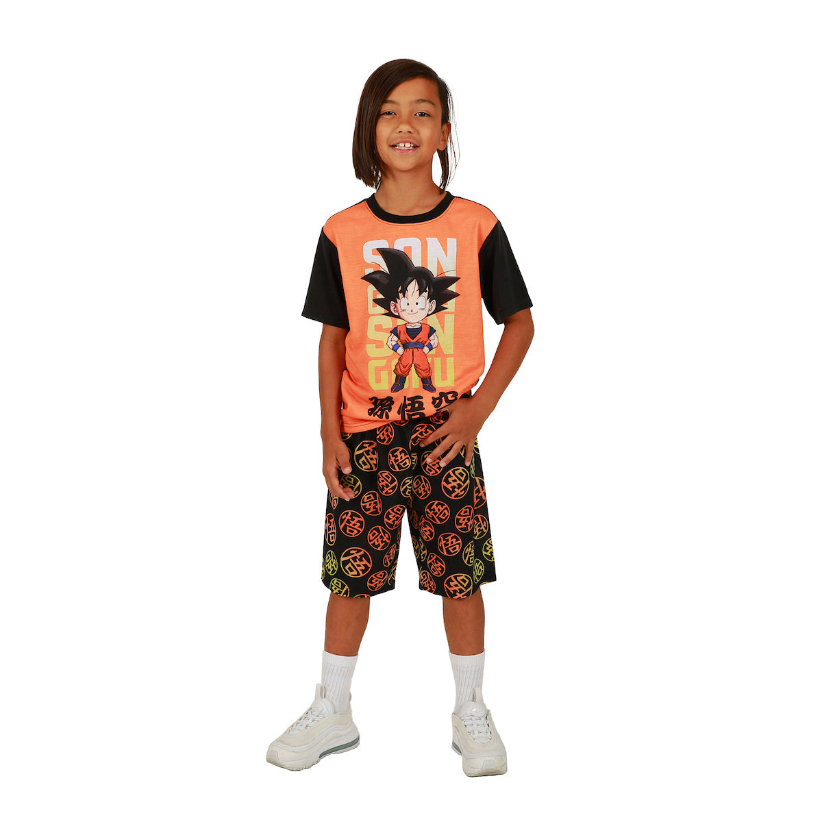 Dragonball Z Son Goku Youth 2-Piece Short-Sleeve Pajama Set