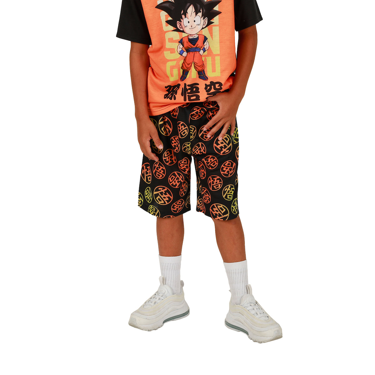Dragonball Z Son Goku Youth 2-Piece Short-Sleeve Pajama Set