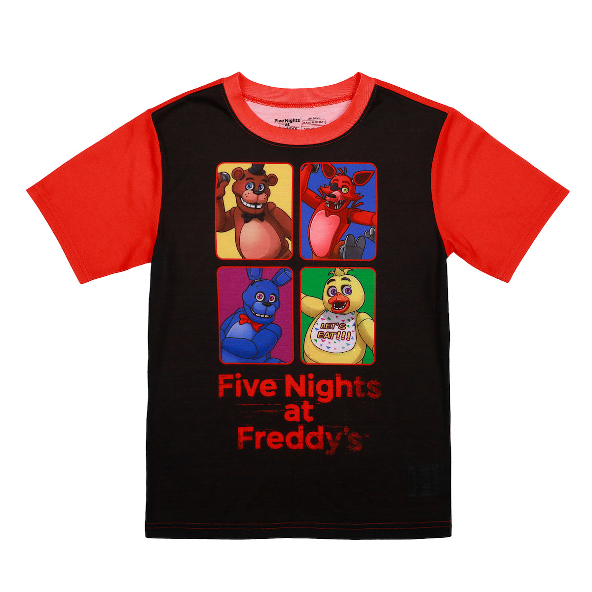 Five Nights at Freddy's Youth 2-Piece Short-Sleeve Pajama Set