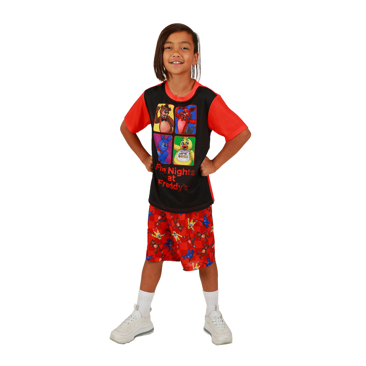 Five Nights at Freddy's Youth 2-Piece Short-Sleeve Pajama Set