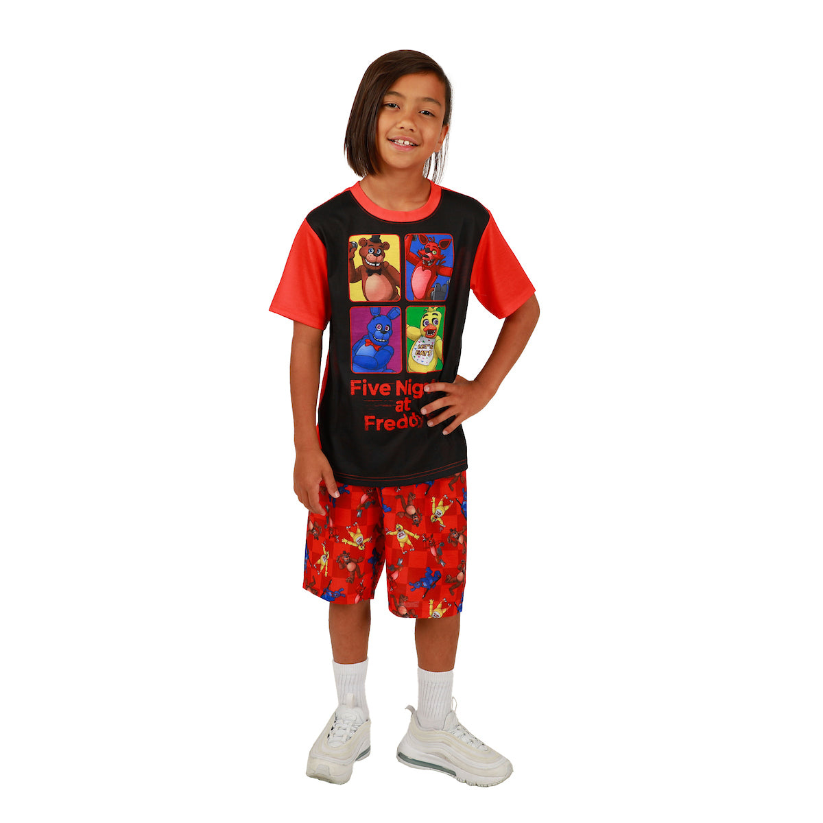 Five Nights at Freddy's Youth 2-Piece Short-Sleeve Pajama Set