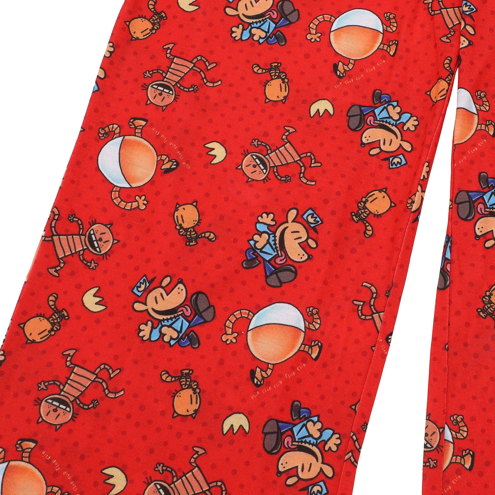 Dog Man Character Grid Boy's 2-Pack Pajama Set