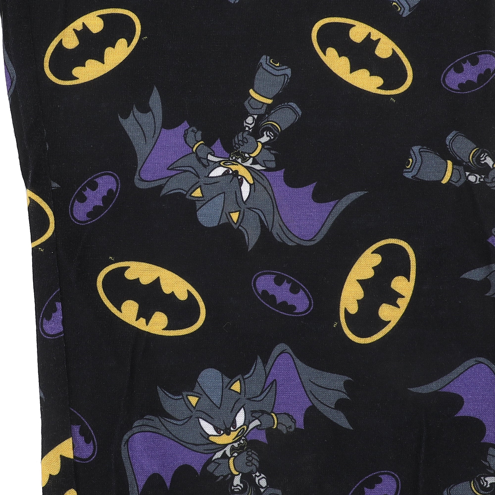 DC x Sega Batman Tails Youth Boy 2-Piece Pajama Set