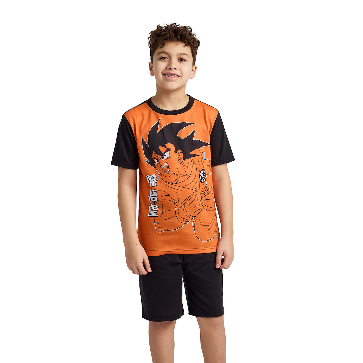 Dragon Ball Z Goku & Kanji Boy's 4-Pack Pajama Set