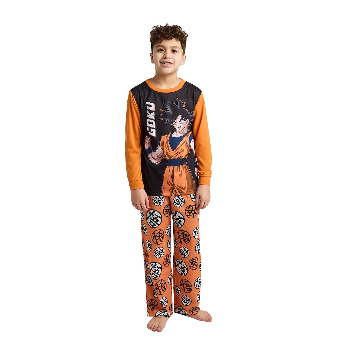 Dragon Ball Z Group Shot Boy's 4-Pack Pajama Set