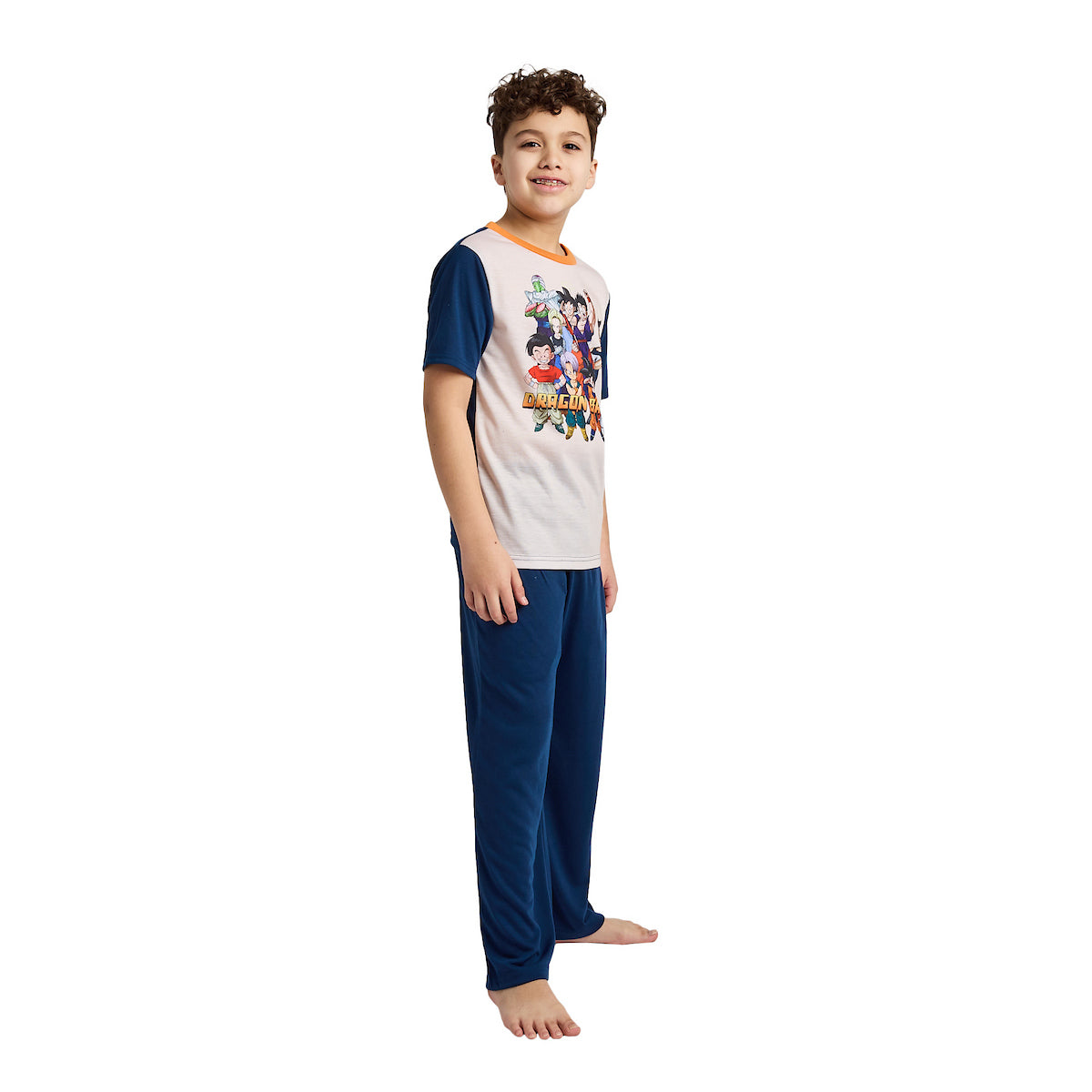 Dragon Ball Z Group Shot Boy's 4-Pack Pajama Set