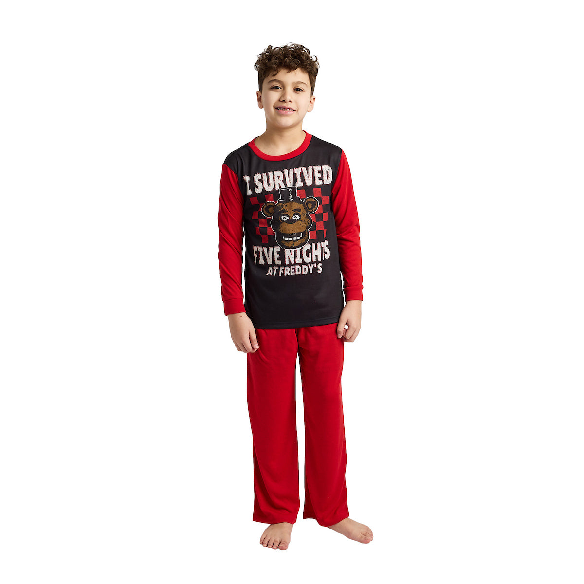 Five Nights At Freddy's I Survived Boy's 4-Pack Pajama Set