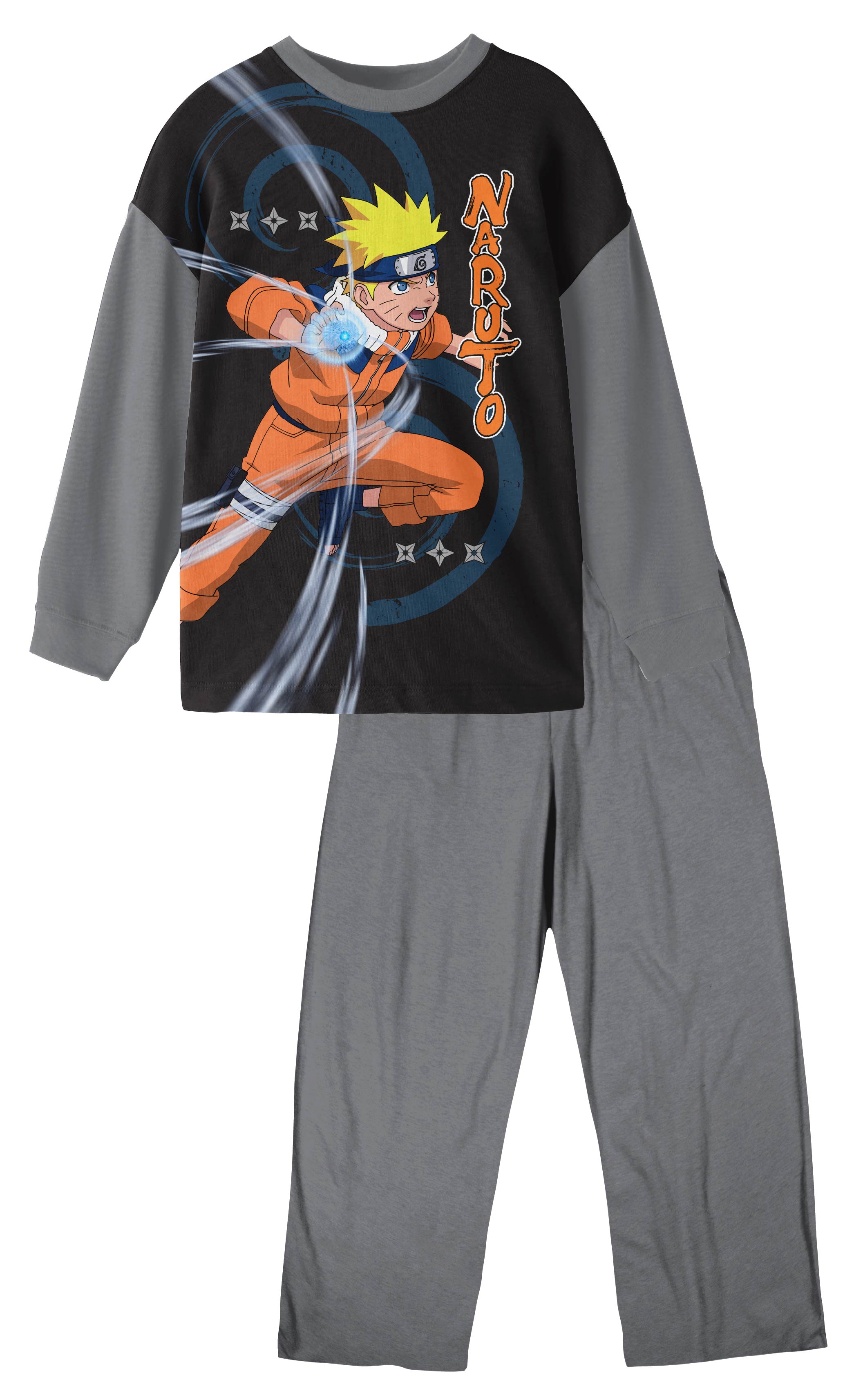 Naruto Group Shot Boy's 4-Pack Pajama Set