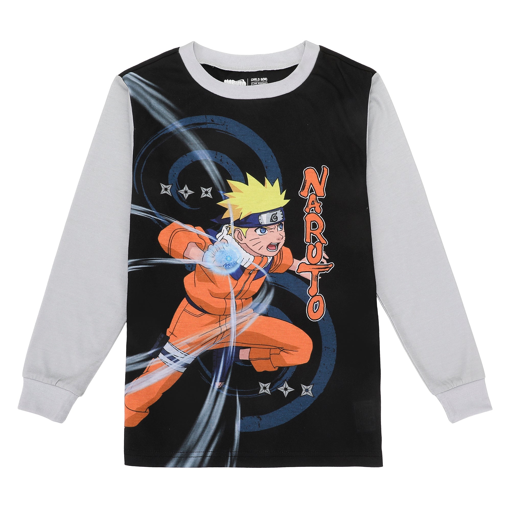 Naruto Group Shot Boy's 4-Pack Pajama Set