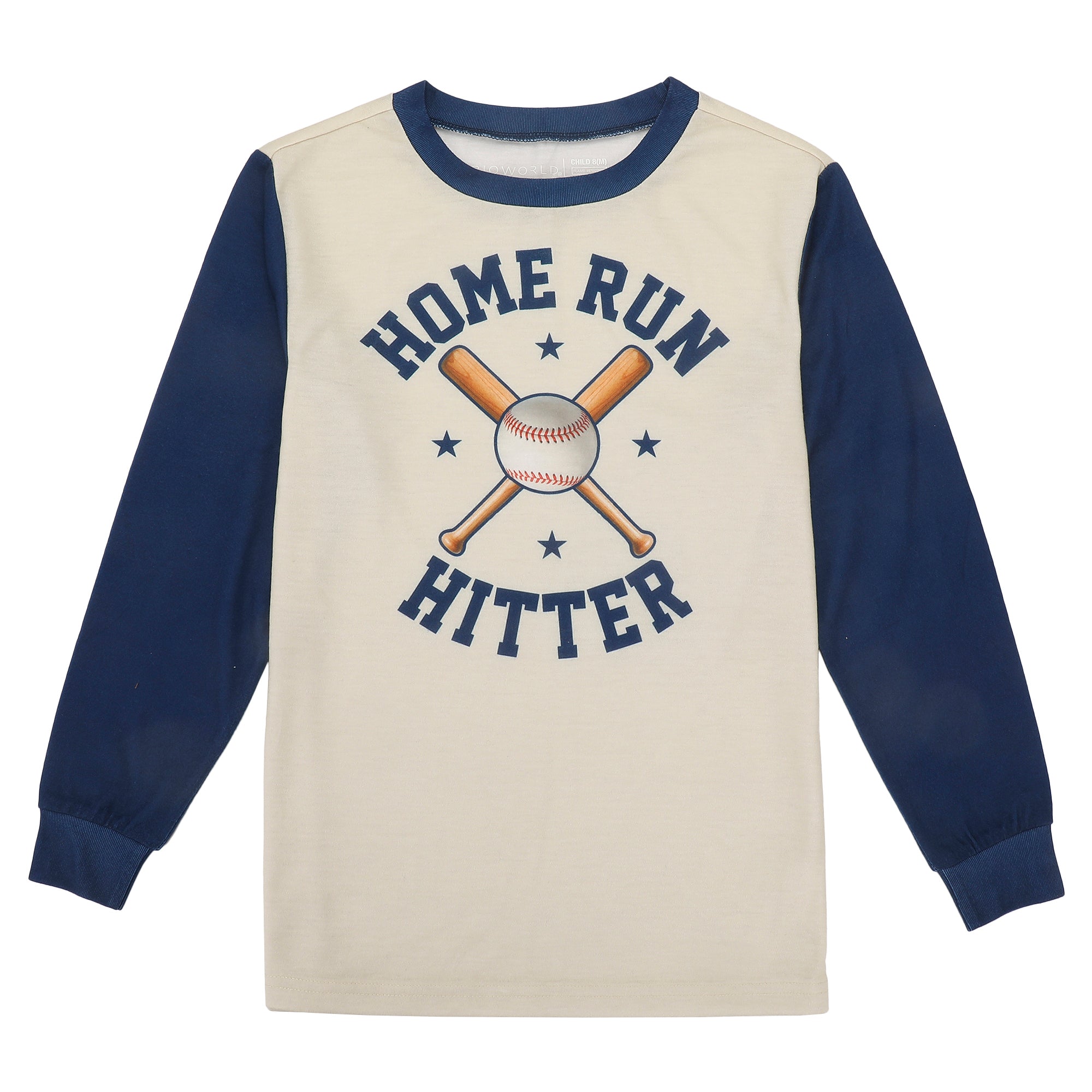 Baseball & Football Boy's 4-Pack Pajama Set