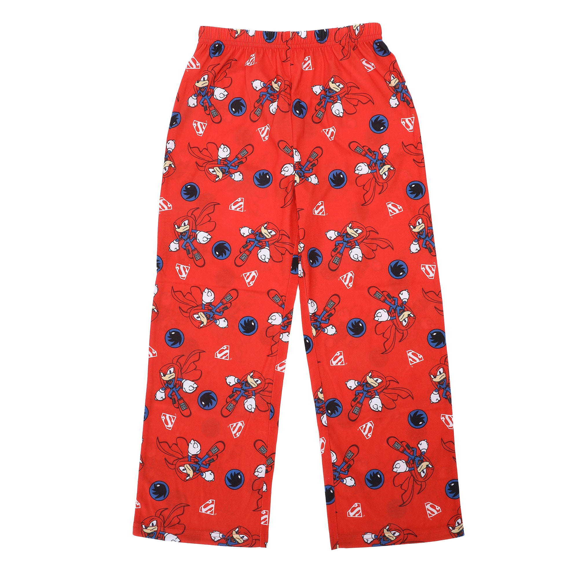 DC x Sega Super Knuckles Youth Boy 2-Piece Pajama Set