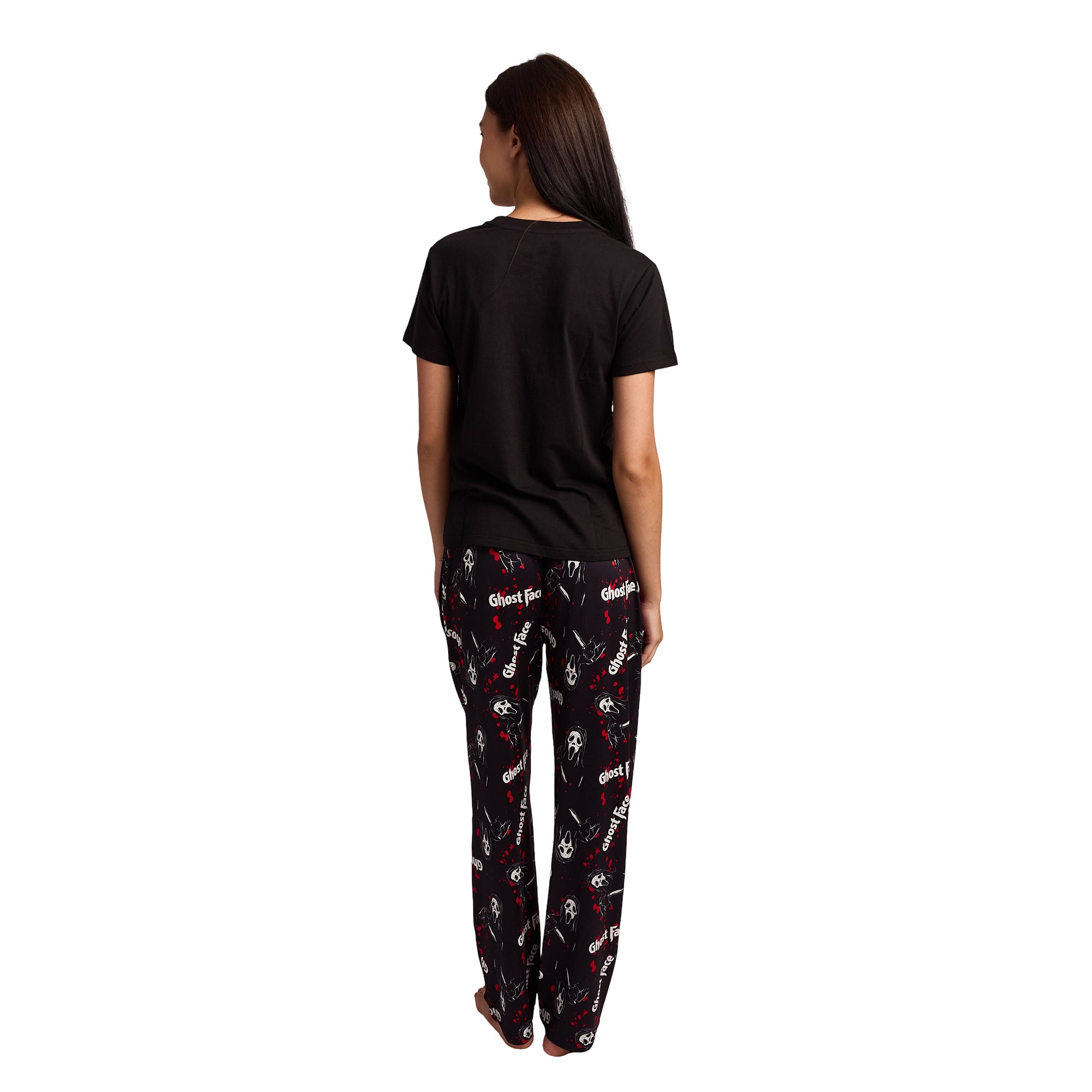 Ghostface Wielding Knife Women's 2-Pack Pajama Set