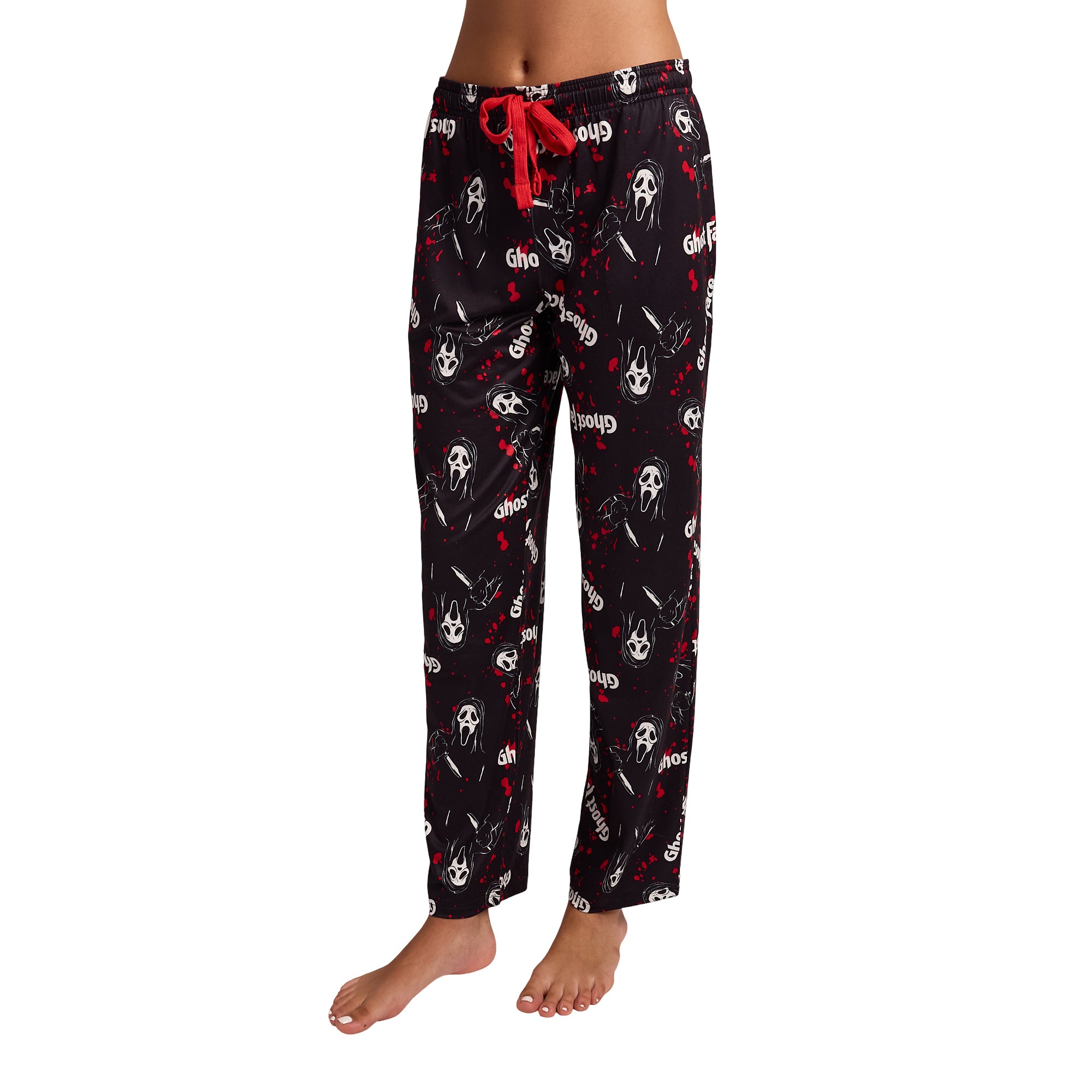 Ghostface Wielding Knife Women's 2-Pack Pajama Set