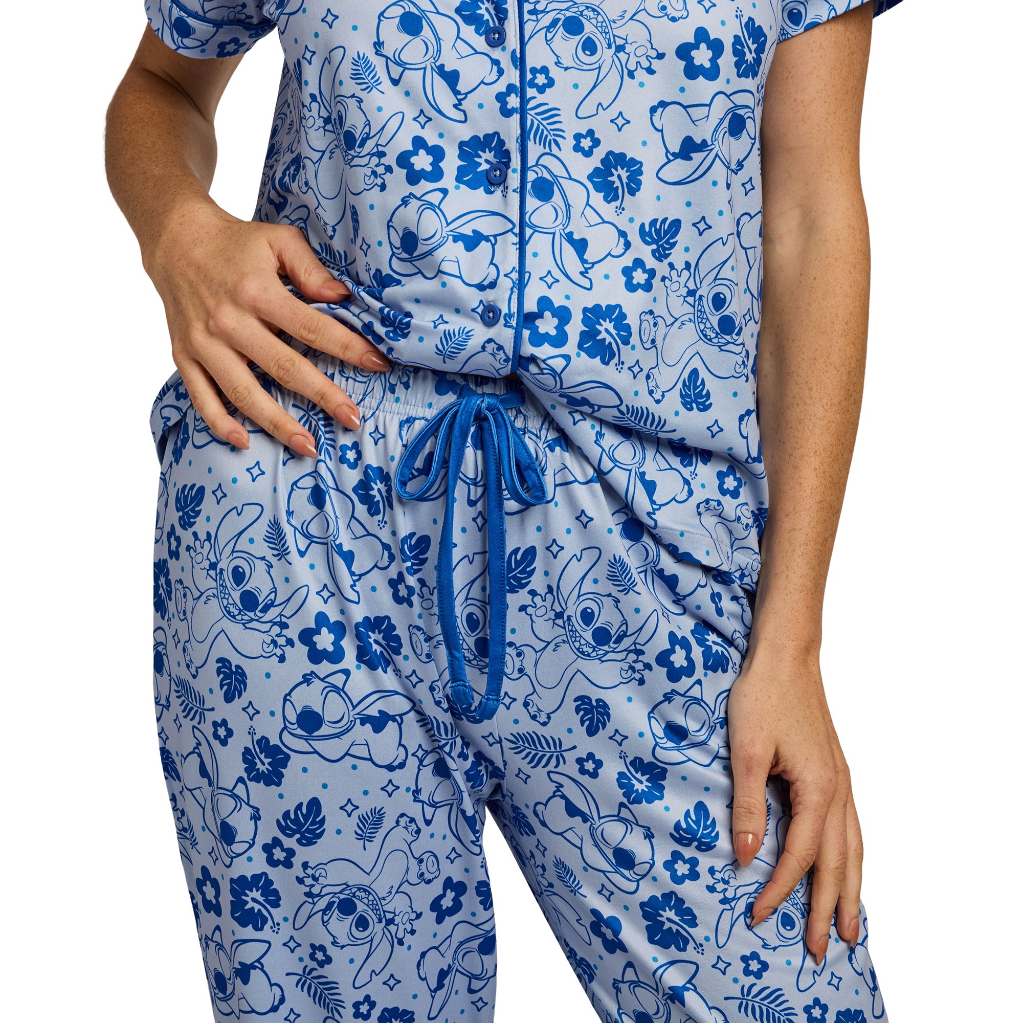 Lilo & Stitch Stitch All-Over Print Women’s 2-Pack Pajama Set