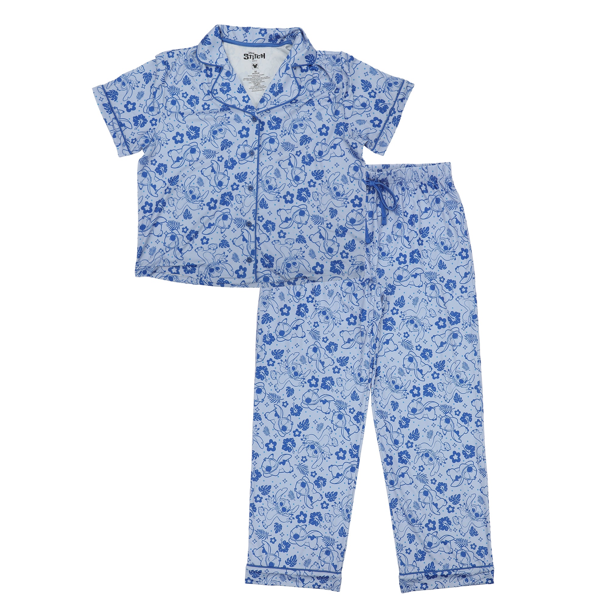 Lilo & Stitch Stitch All-Over Print Women’s 2-Pack Pajama Set