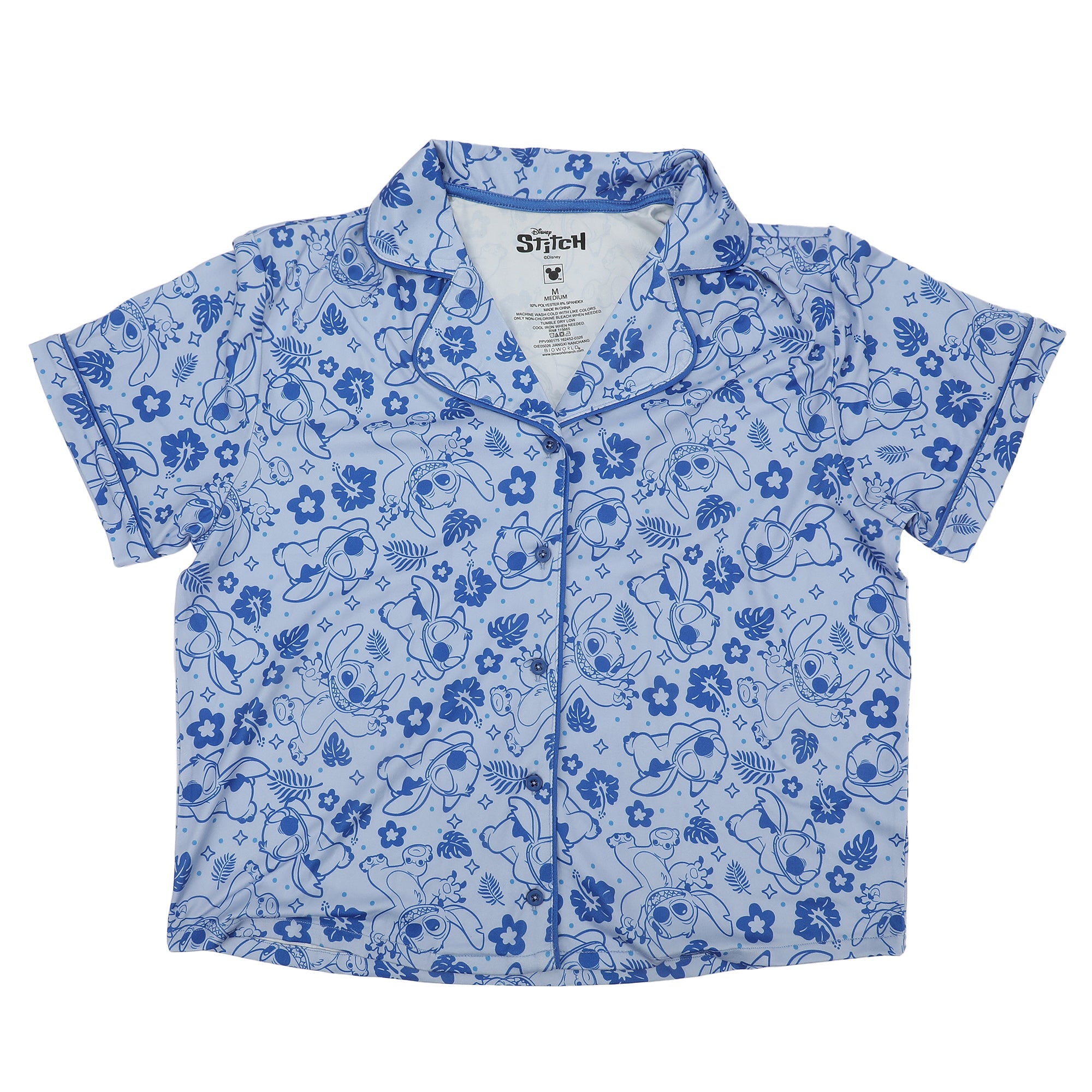 Lilo & Stitch Stitch All-Over Print Women’s 2-Pack Pajama Set